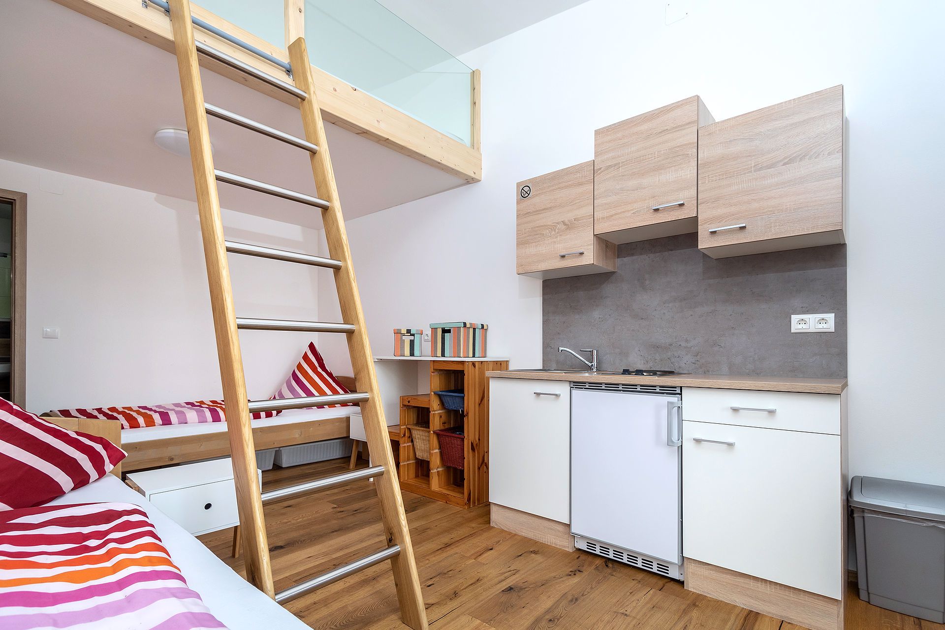 Apartment midday sun