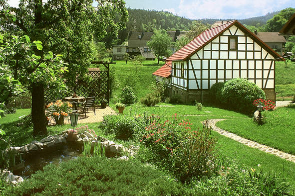 Apartment for 6 persons in Kaulsdorf OT Breternitz, Thuringia (Thuringian Forest)<BR>2 bedrooms, TV,m2