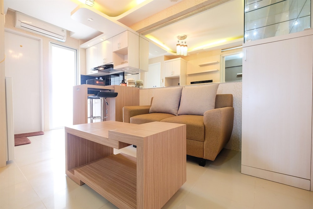 Modern Minimalist 2 Bedrooms at Bassura City Apartment By Travelio