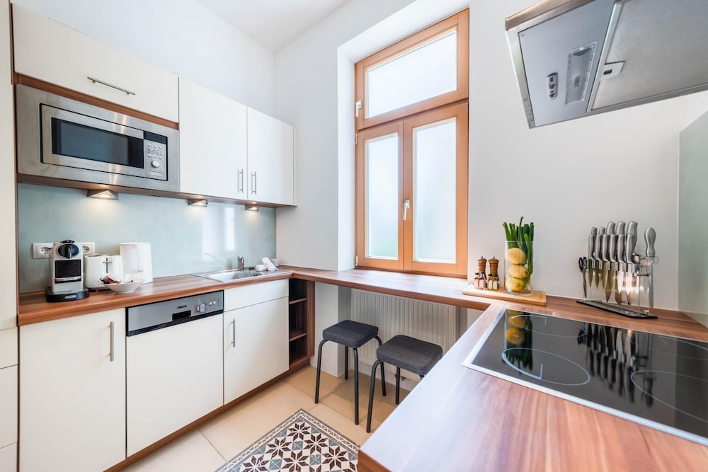 Deluxe Studio With King Size bed and Parking in Krems City