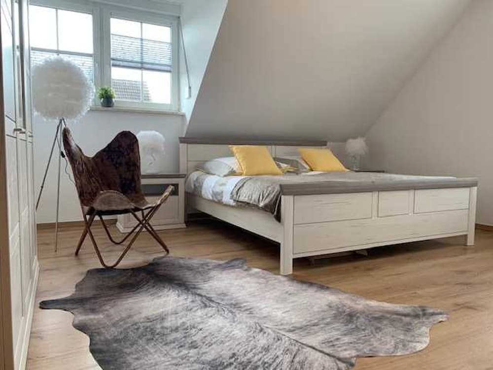 Ferienwohnung Sky 100qm mit Balkon in Naila im Frankenwald - Luxuriöses Ferienhaus mit 2