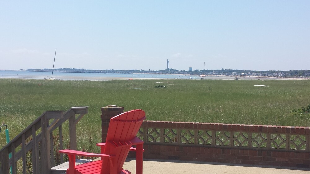 Oceanfront Suite - first floor with patio overlooking Cape Cod Bay