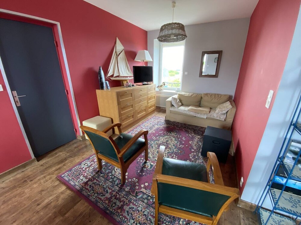 Agréable Appartement Situé Dans le Bourg de St Cast à 1200 m de la Grande Plage, 4 Personnes,