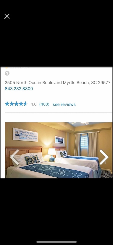 3 bedroom suite on the Beach