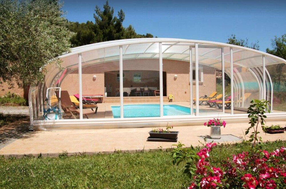 One Bedroom House With Shared Pool, Furnished Terrace and Wifi at Cébazan