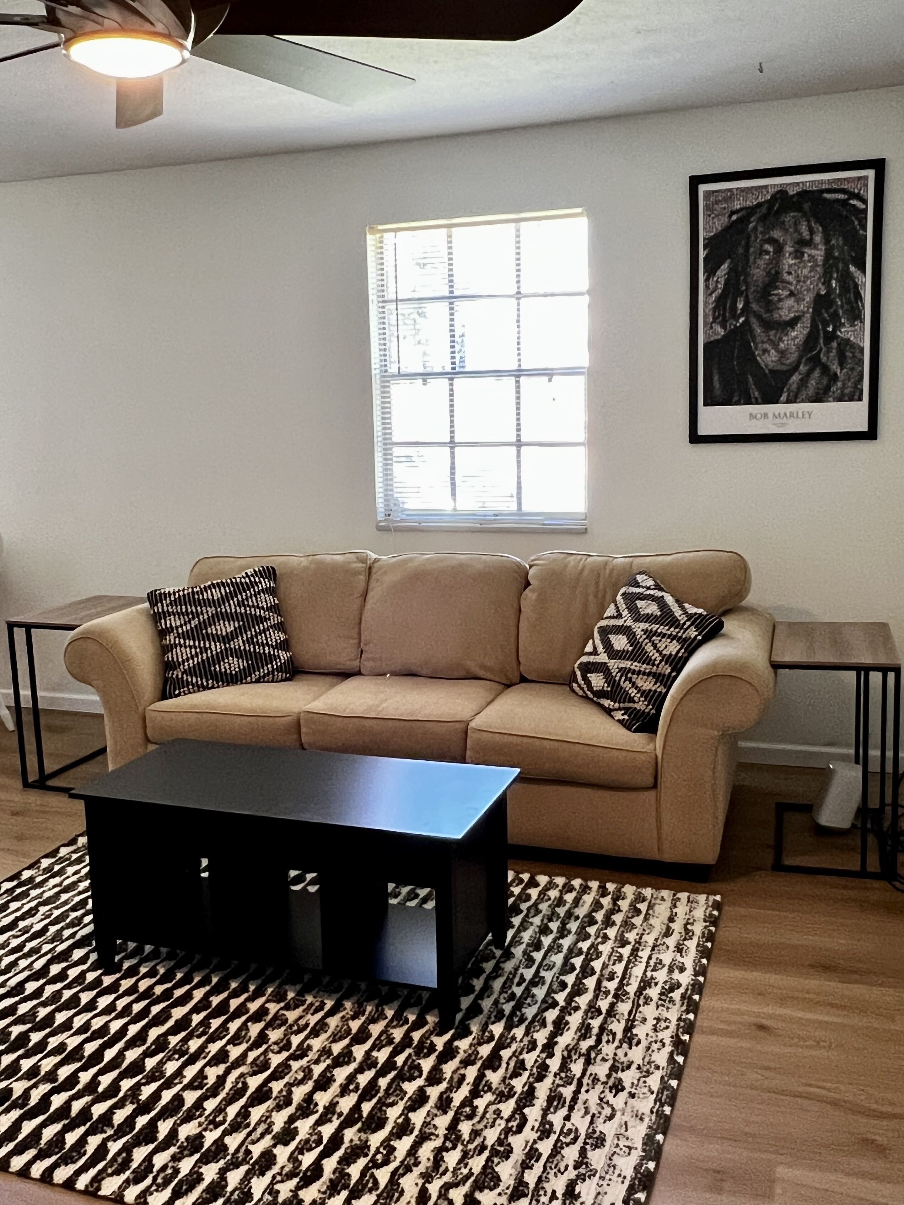 Walk to Doak! Newly remodeled One bedroom, one bath condo with a sleeper sofa