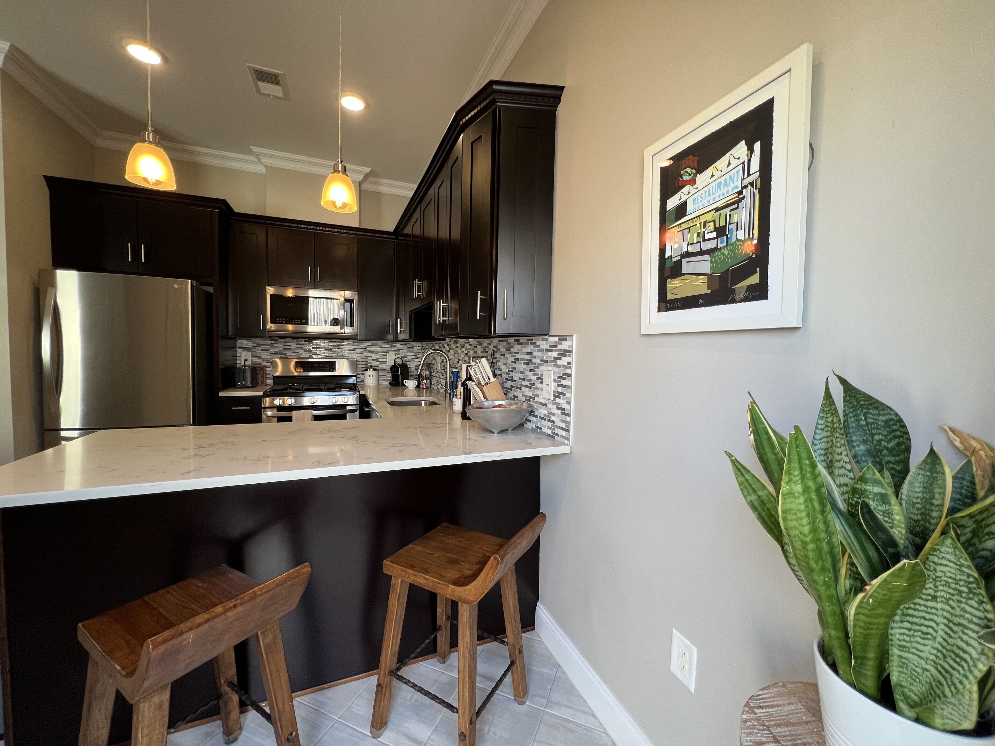 2 bed, 2 bath with private terrace! Close to NYC and Hoboken.