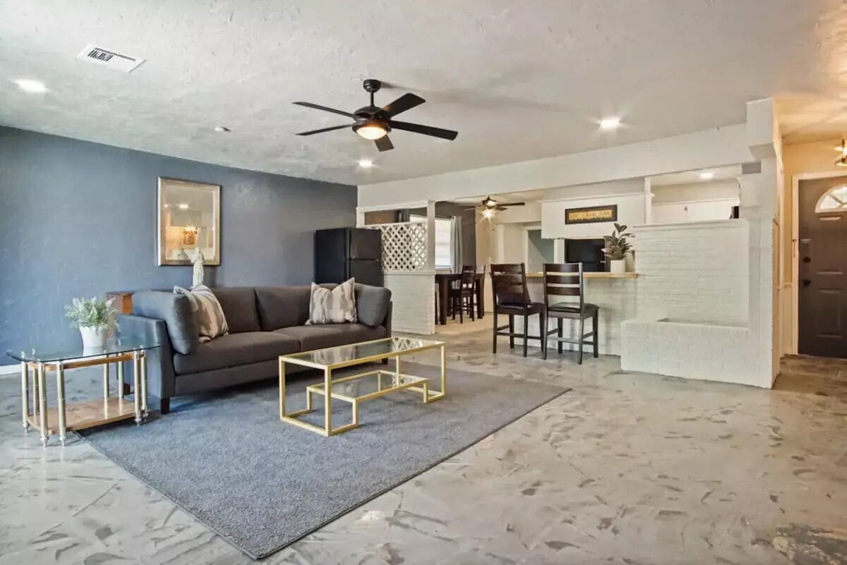 Cozy home with fenced yard in Midwest City

