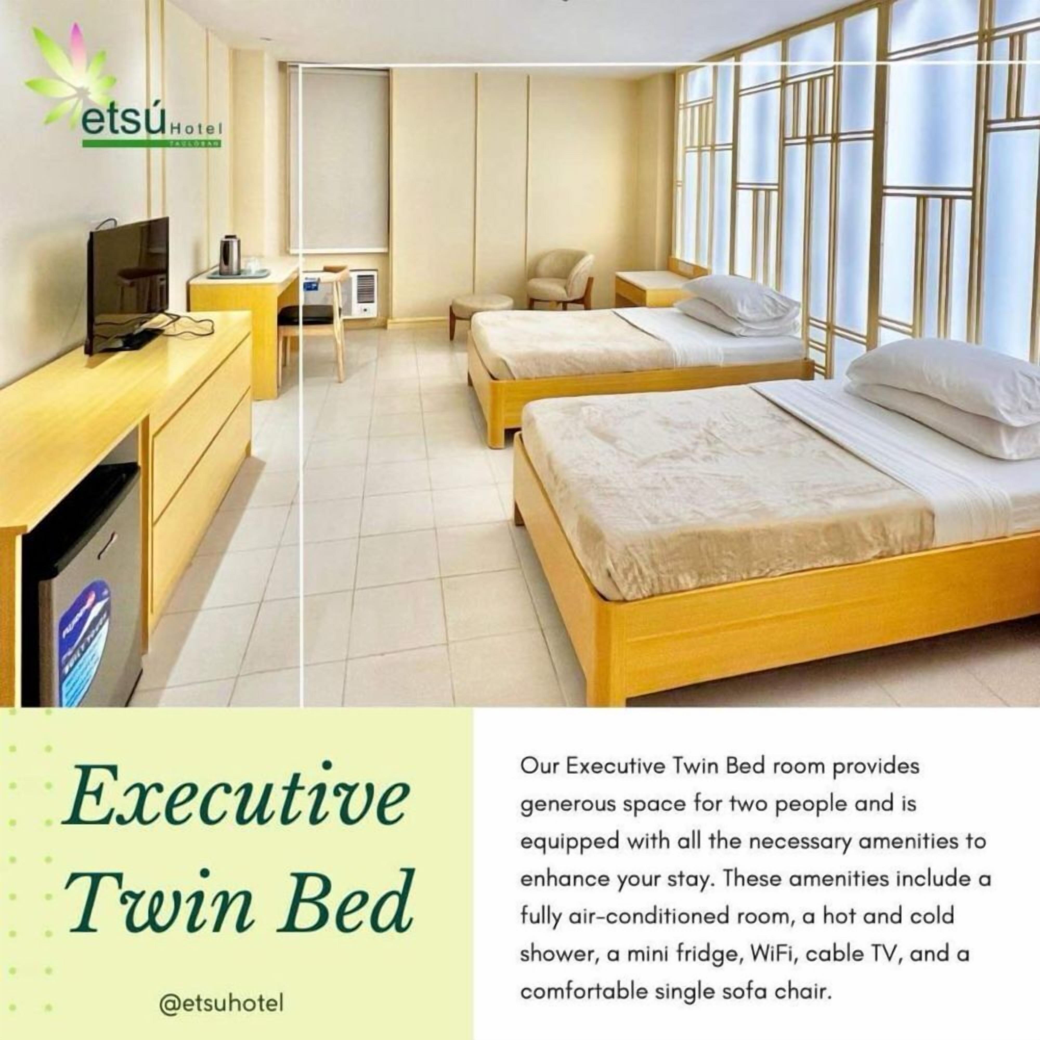 Stylish Studio with Twin Beds near Yolanda Shrine