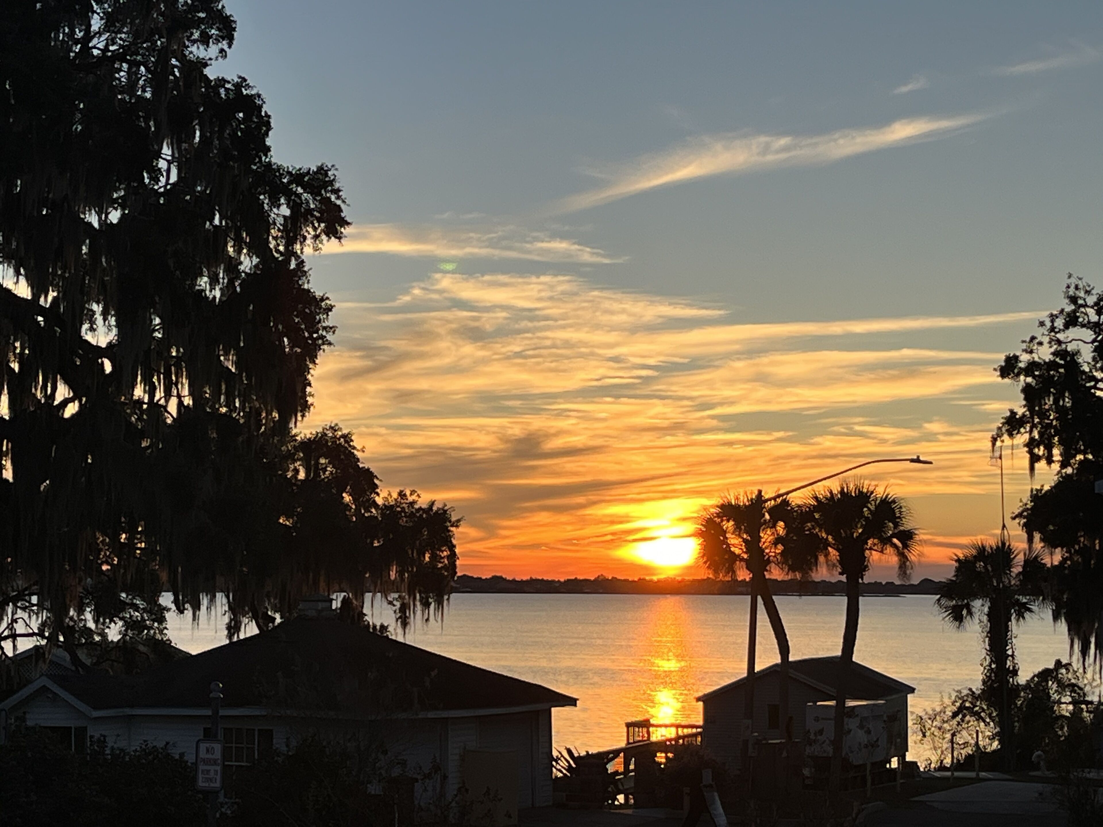 Sunsets and waterfront views just steps to Downtown Mount Dora, FL