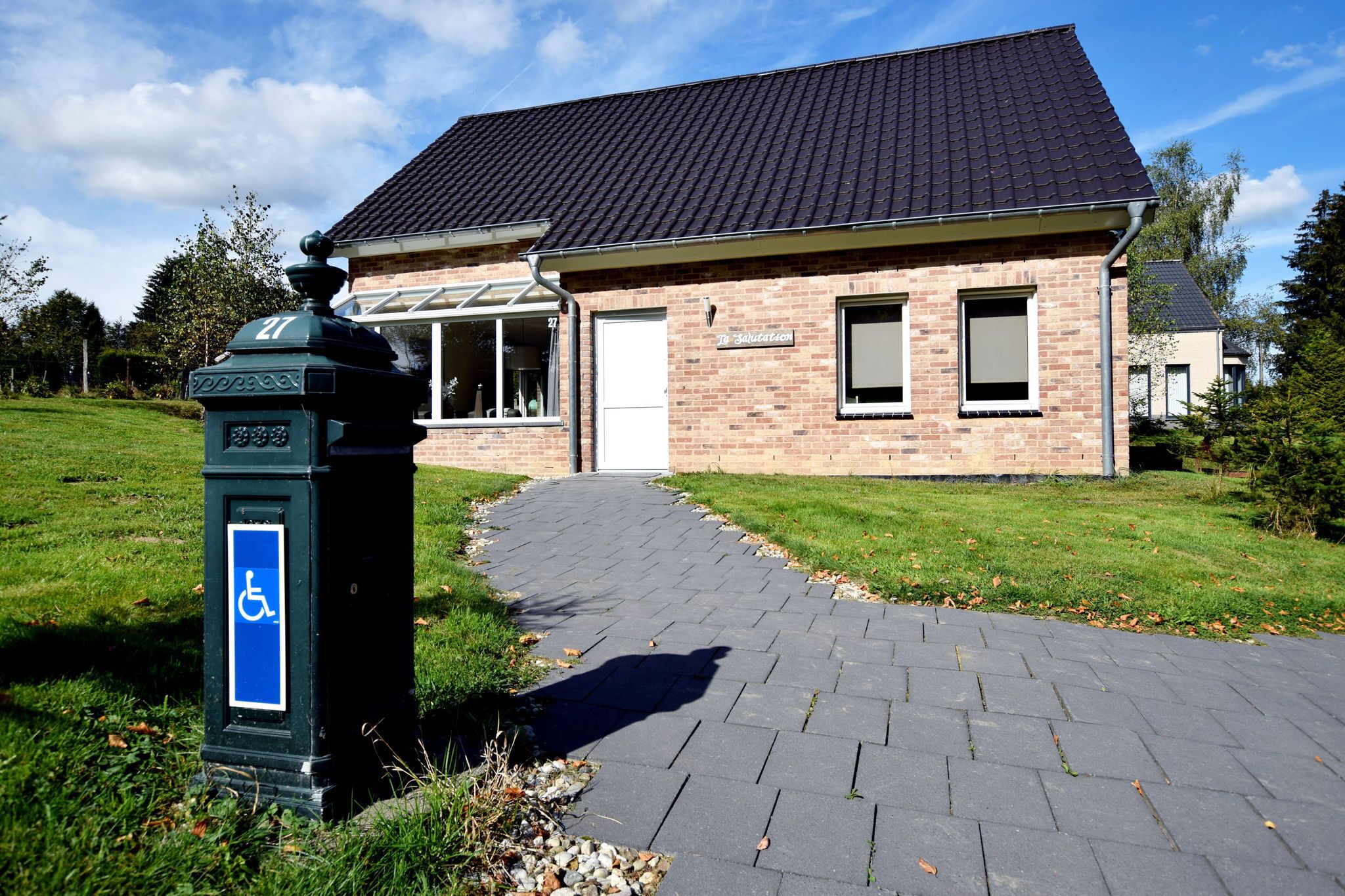 Wheelchair-friendly house with sauna at the German border