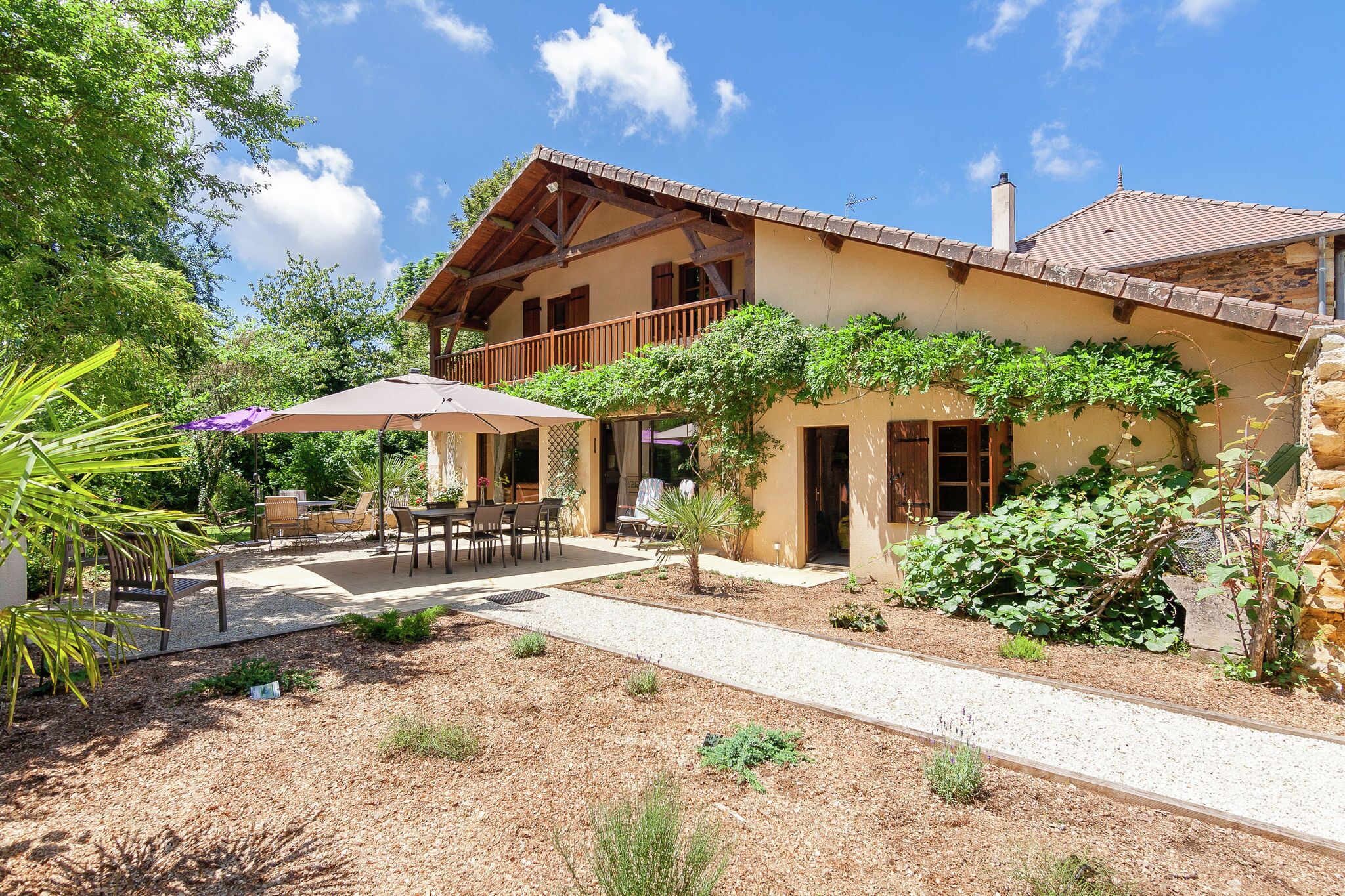 Large Farmhouse in Nantheuil France With Private Garden