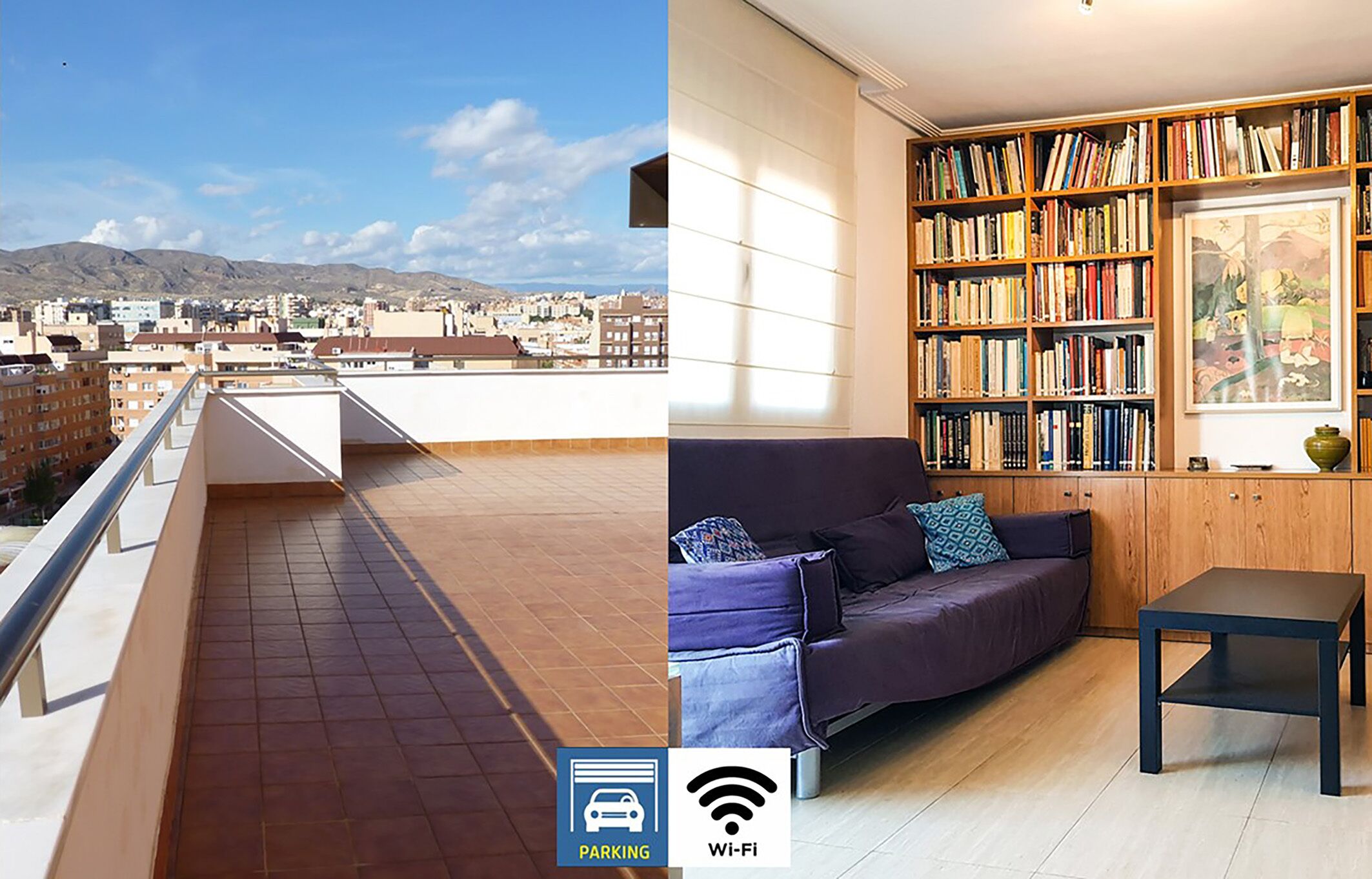 PENTHOUSE, TERRACE ON THE HORIZON OF ALMERIA
