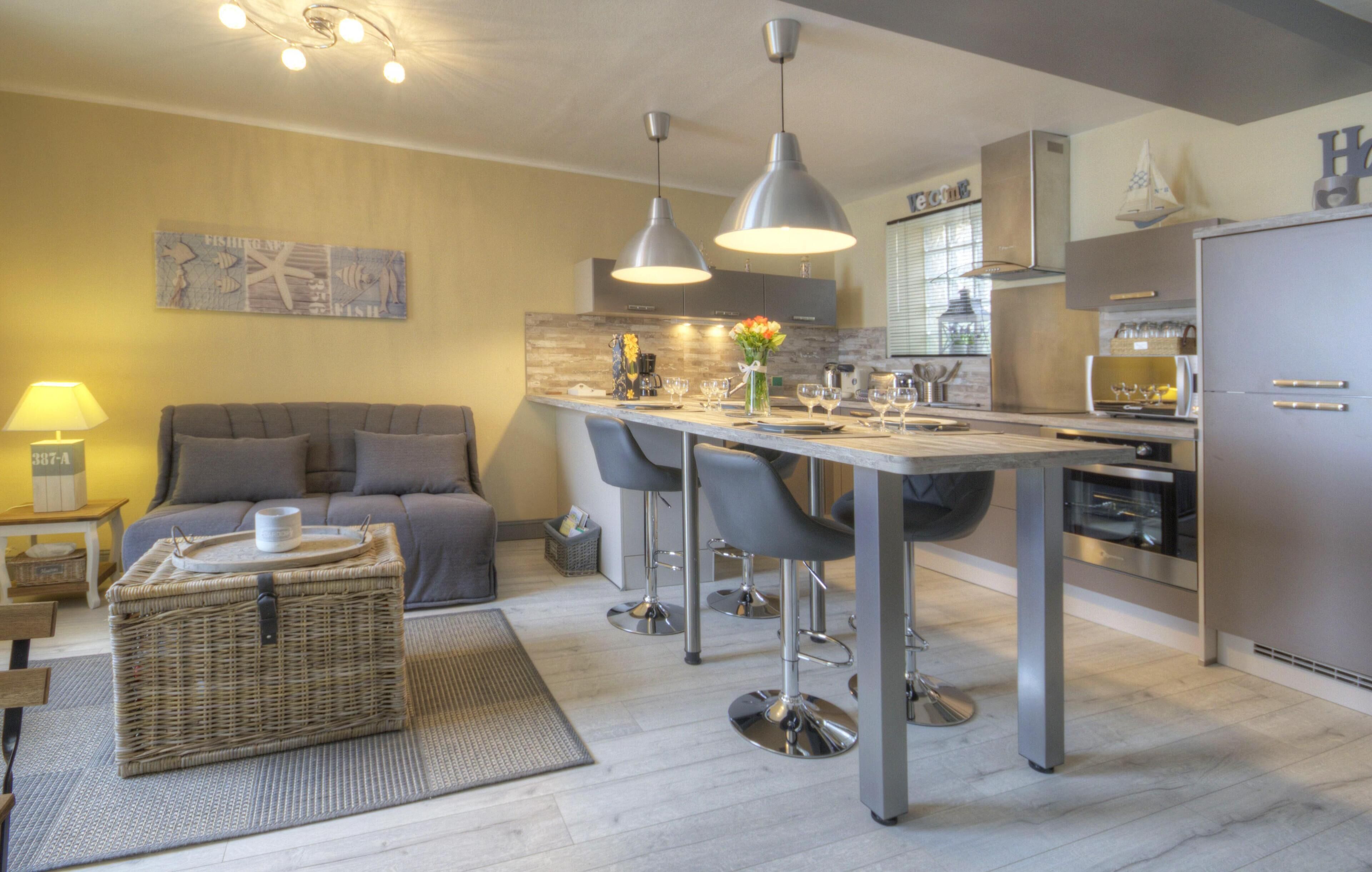 4 * apartment sea view landing beaches Omaha beach Normandy France