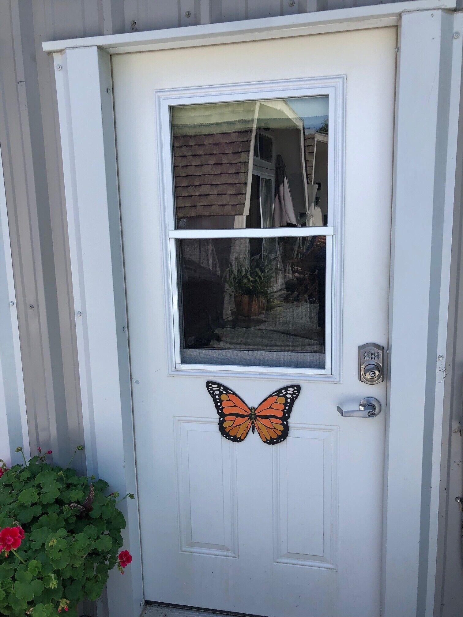 Spacious Studio located in a quiet garden setting that invites Butterflies