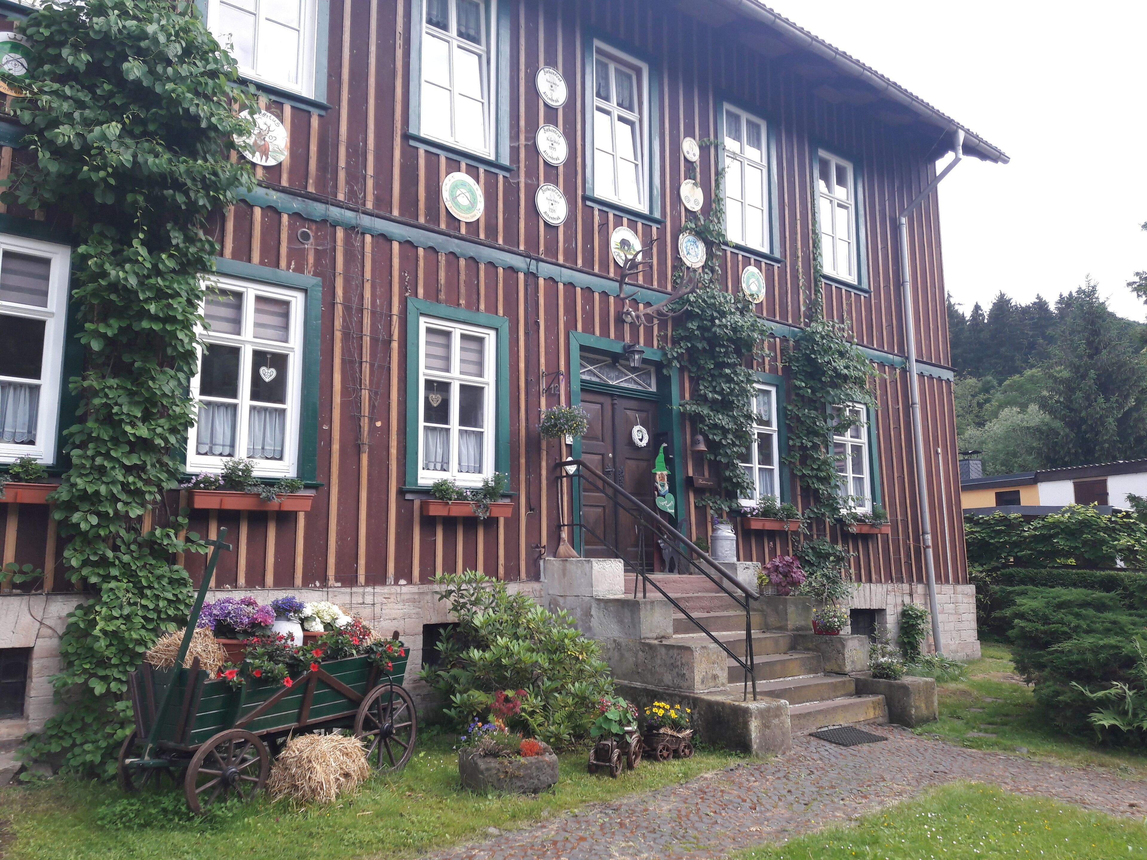 Apartment 1 in the old forester directly on the Bode, the Harz Witches