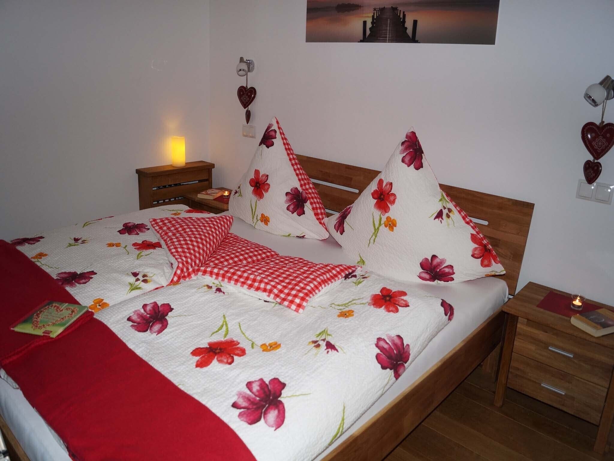 Ferienwohnung "Abendrot", 35 qm Erdgeschoss, 1 separates Schlafzimmer
