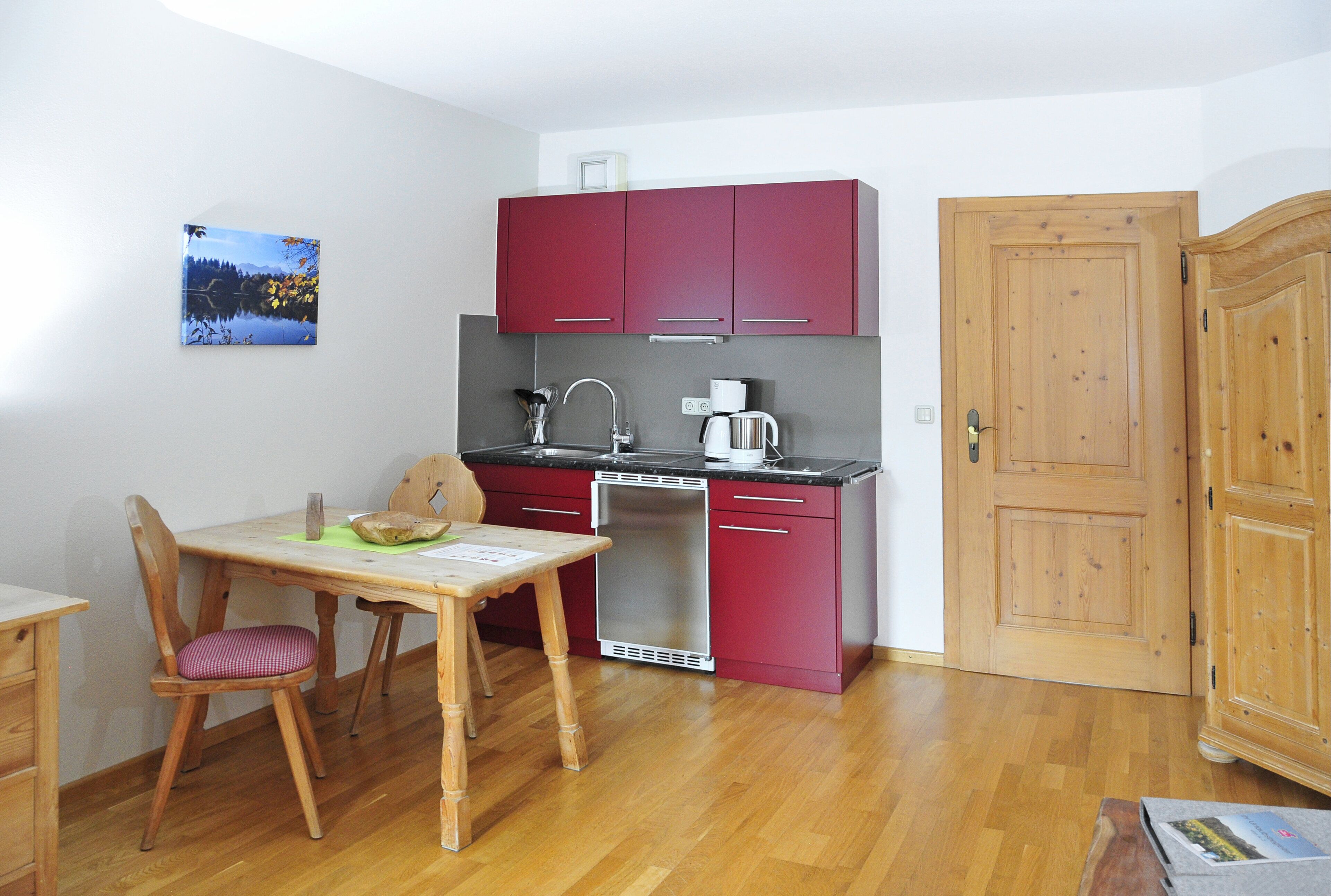 Apartment Farrenpoint, 33 sqm, 1 to 2 people, 1st floor, south-facing balcony