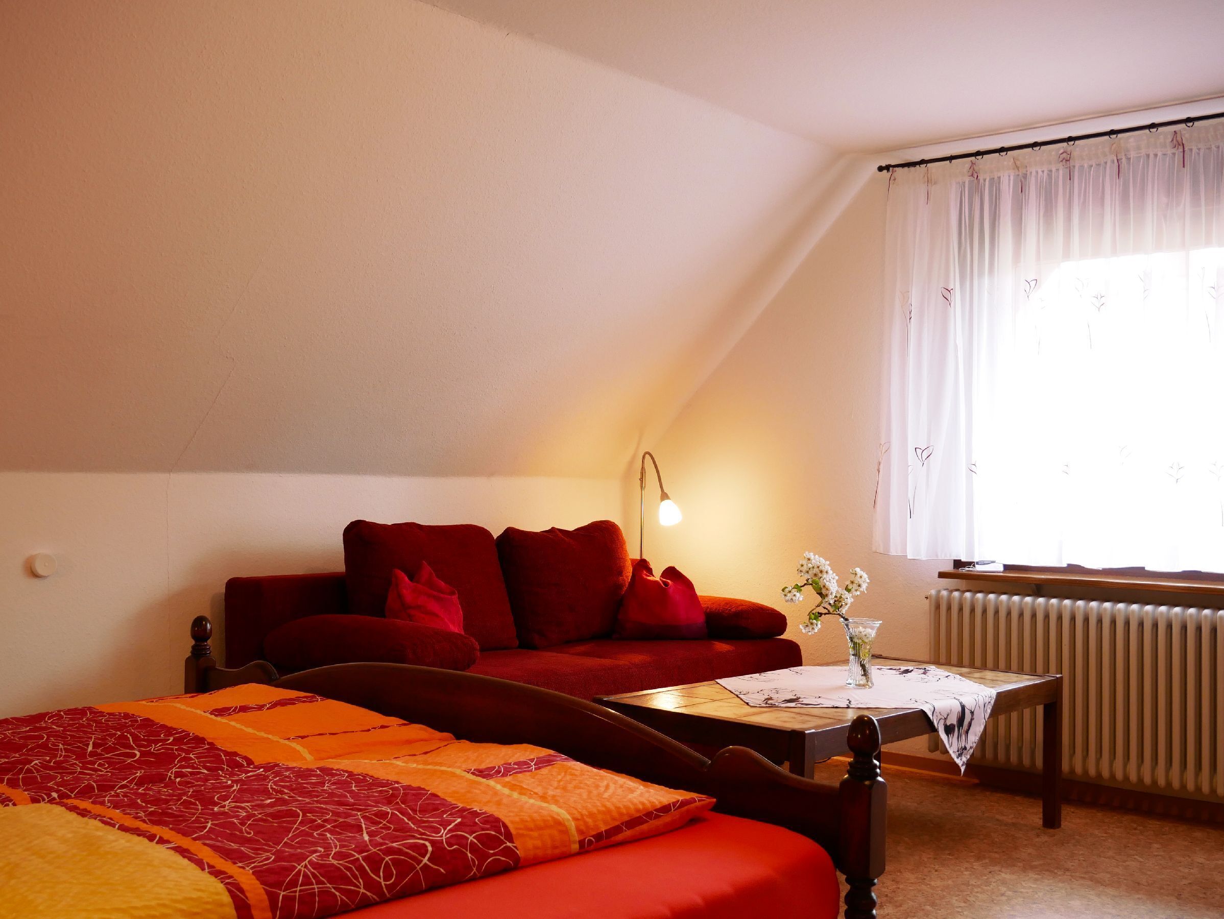 Fewo Nr. 1, 65 qm, 1 Schlafzimmer, 1 Wohn-/Schlafzimmer, max. 5 Personen