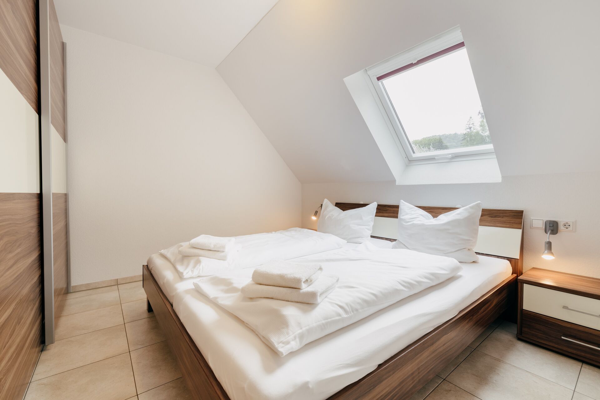 Ferienwohnung 6, 48 qm, 2 Schlafzimmer, max. 3 Personen