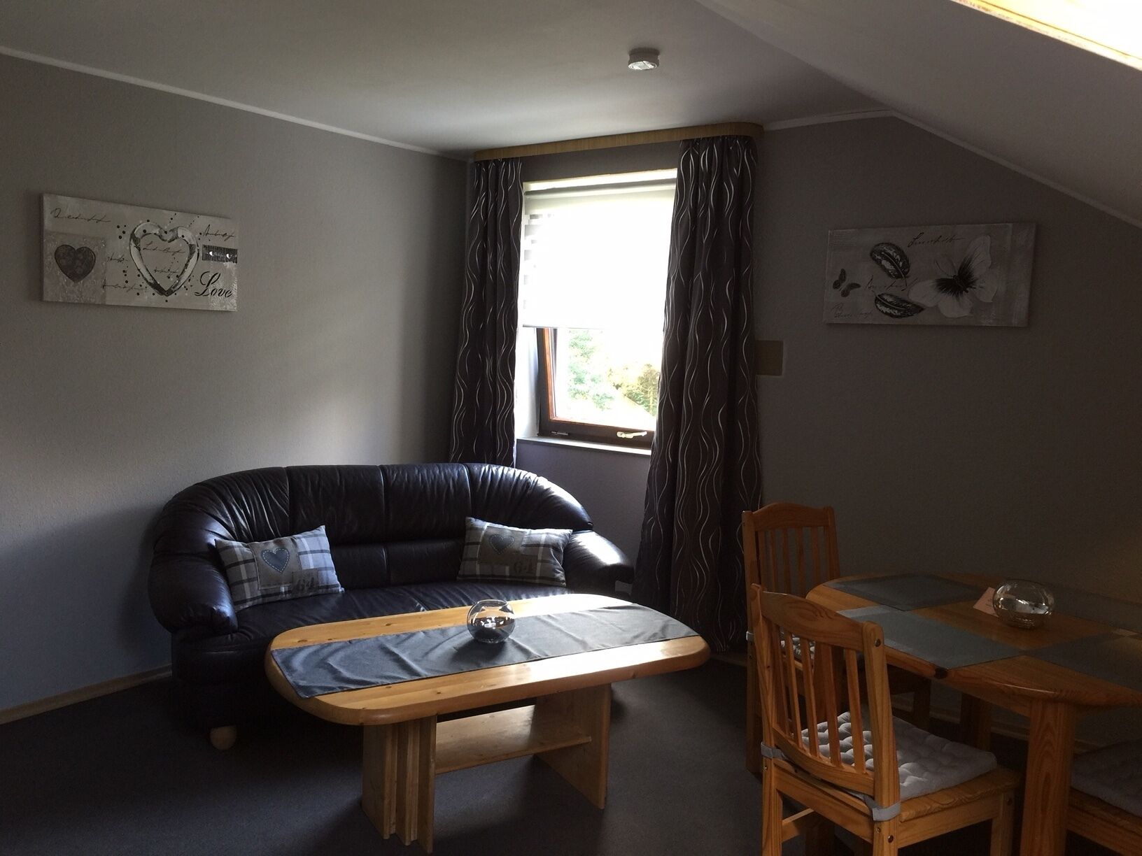 Appartement (50qm) mit buchbarer Verpflegung in ländlicher Gegend