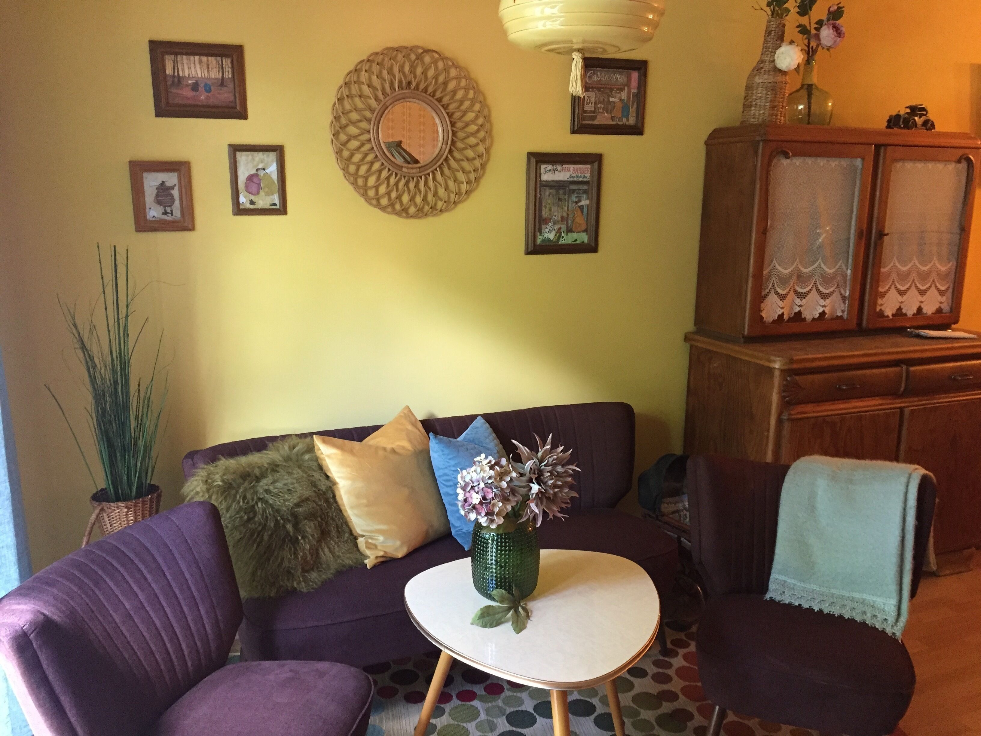 Le mignon. Small, cozy apartment with large terrace in the countryside.