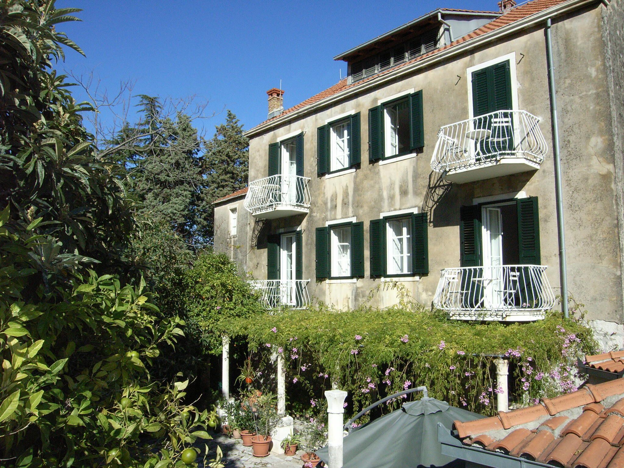Mediterranean villa with large garden