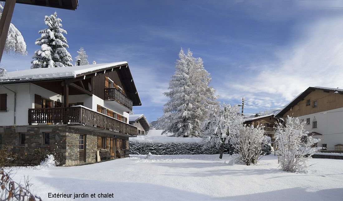 3 room apartment in family chalet downtown