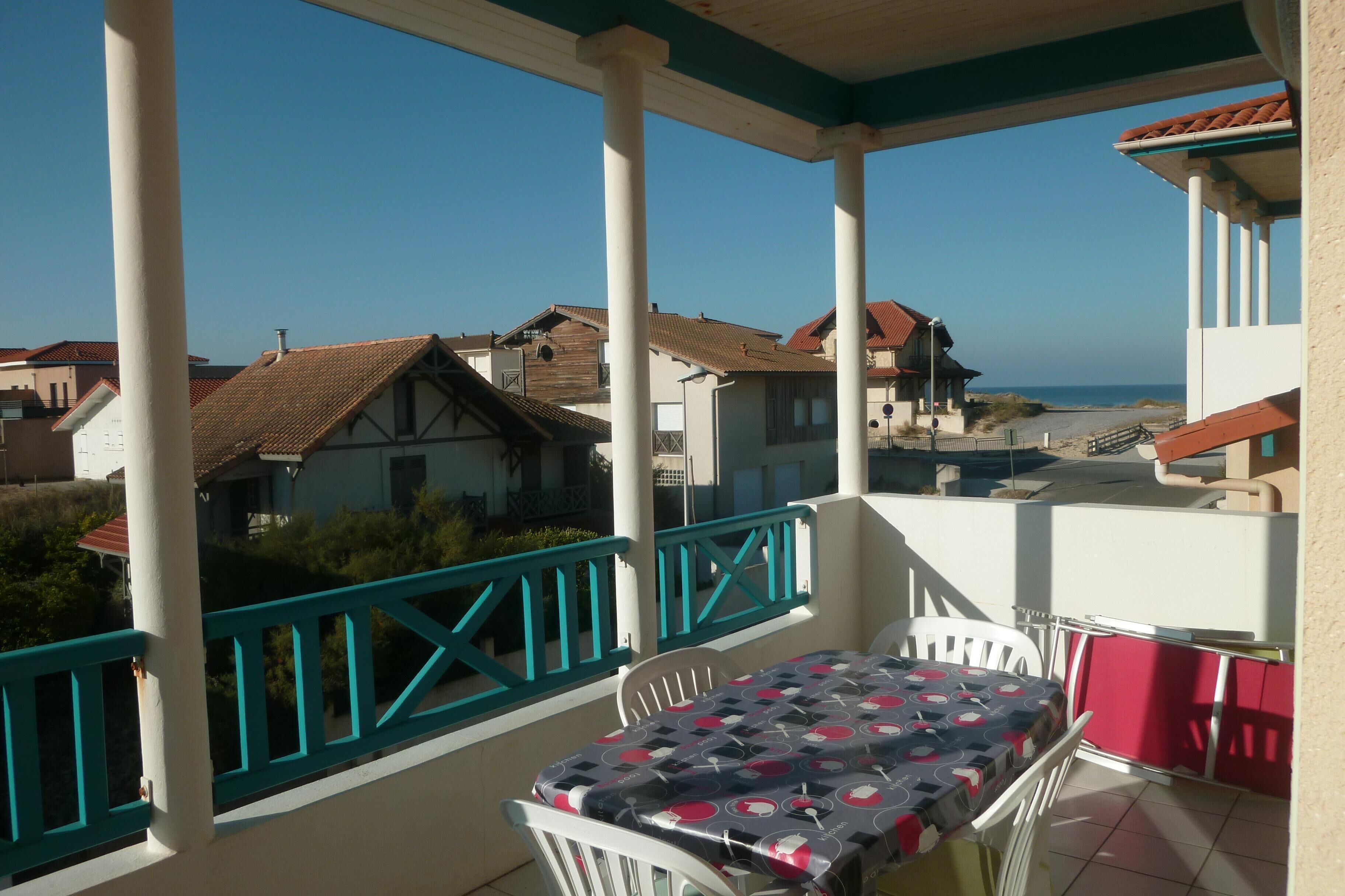 Mimizan Plage: Apartment 50 m from the beach - SOUTH terrace - WIFI Internet