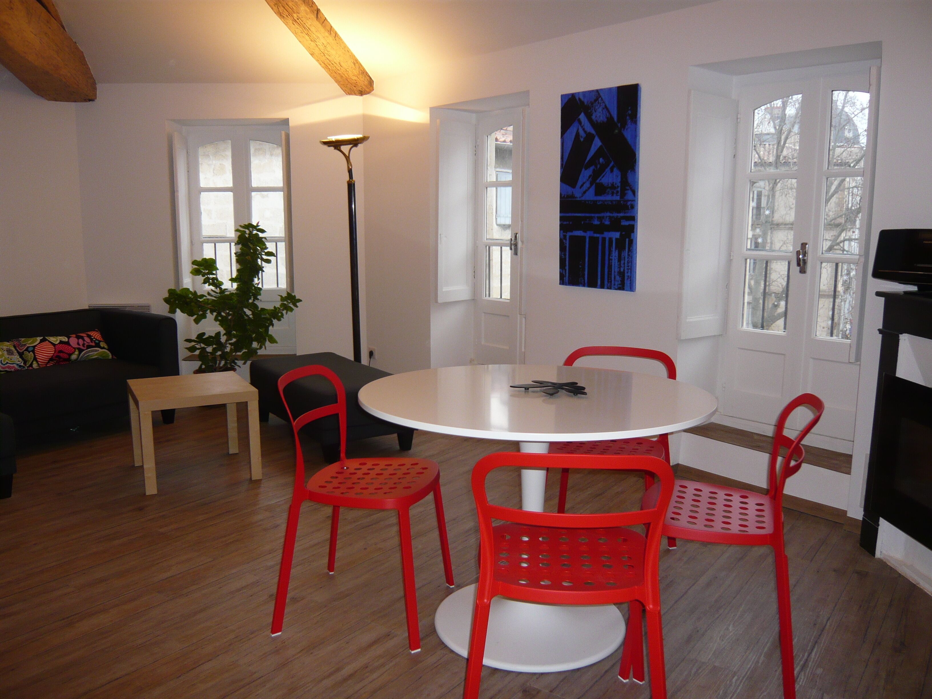 Calm, central and sunny, with unobstructed view