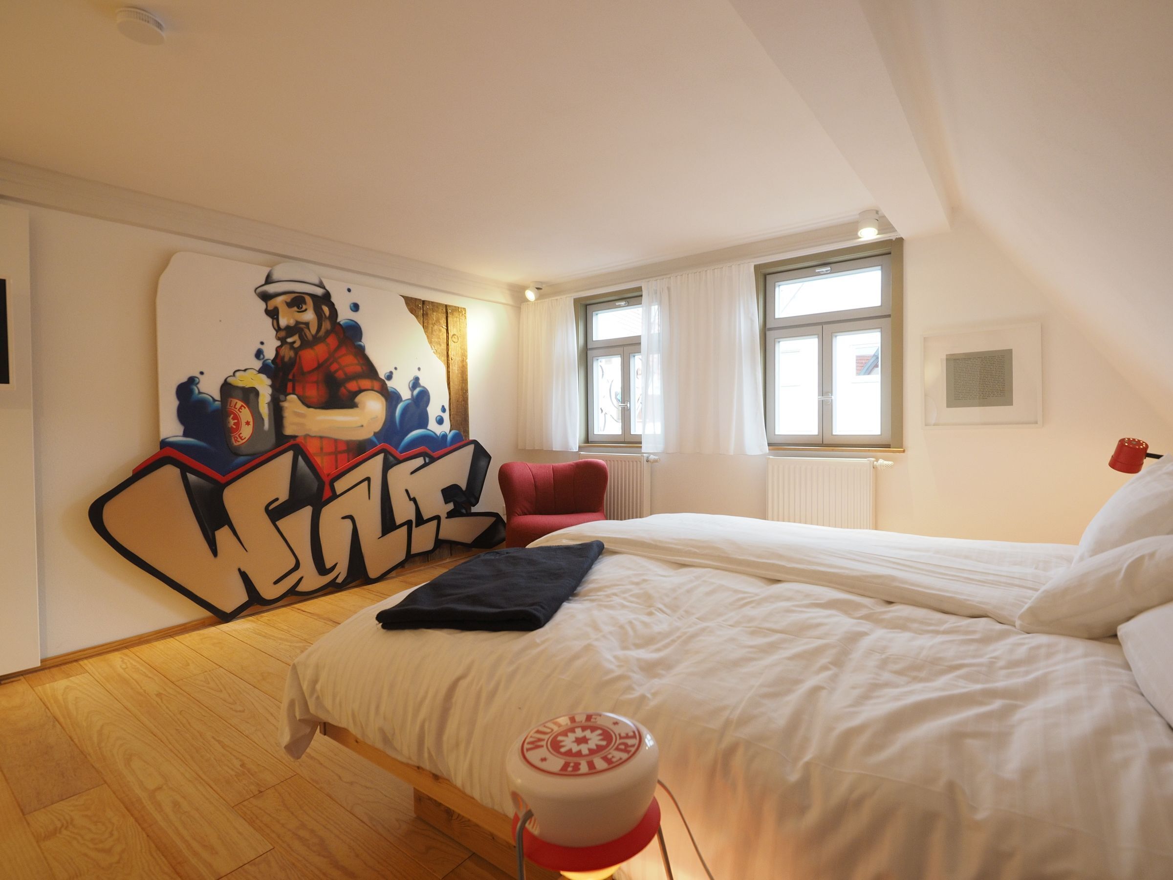 5 Wulle Zimmer, 24qm, 1 Schlafraum, max. 2 Personen