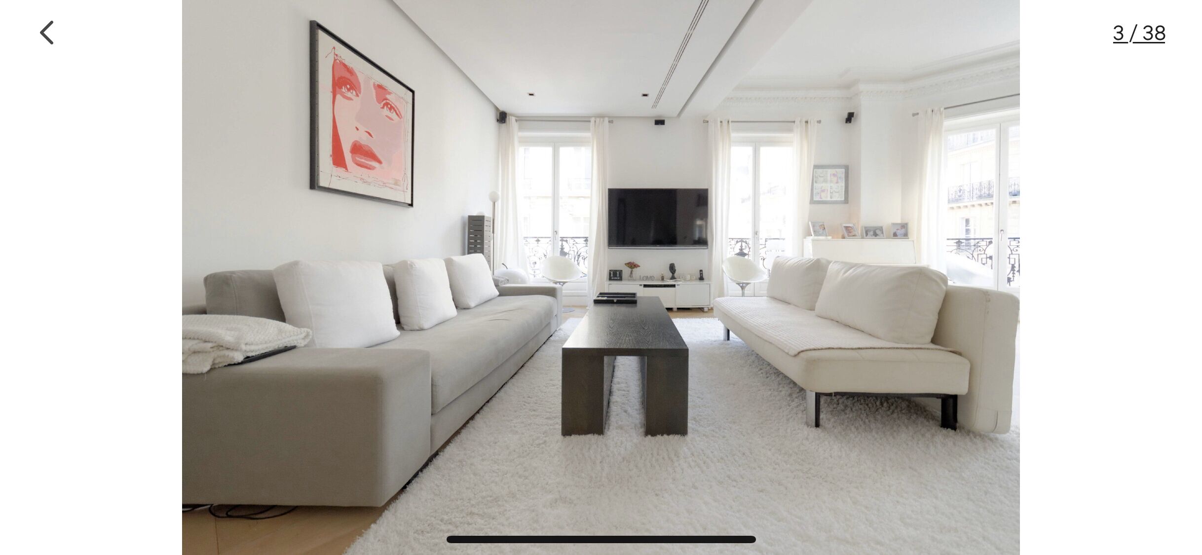 High Luxe Apartment 165 M2 Champs Elysees Trocadero Victor Hugo Air Conditioning