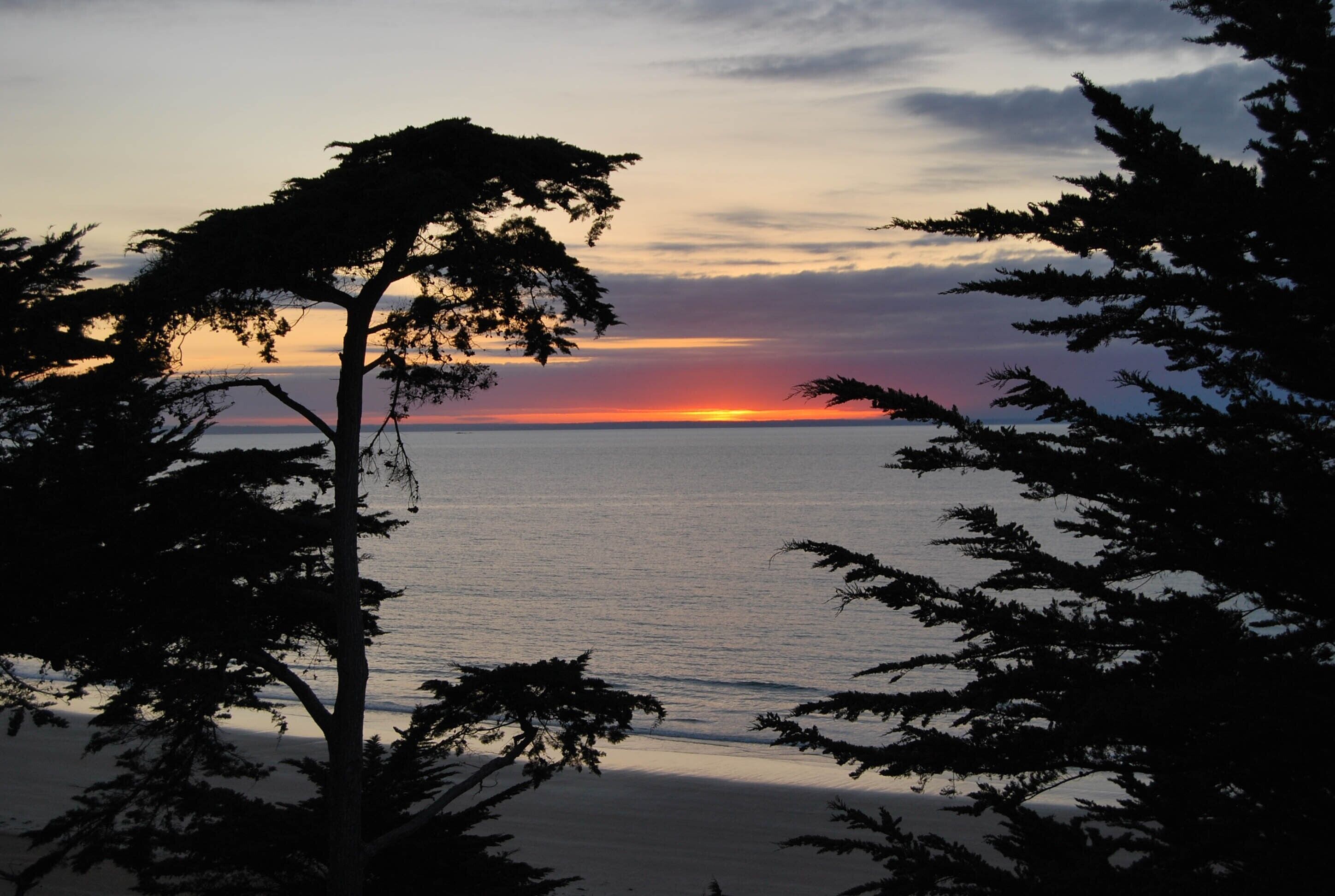 Beach front apartment, superb view, private access to the beach. 