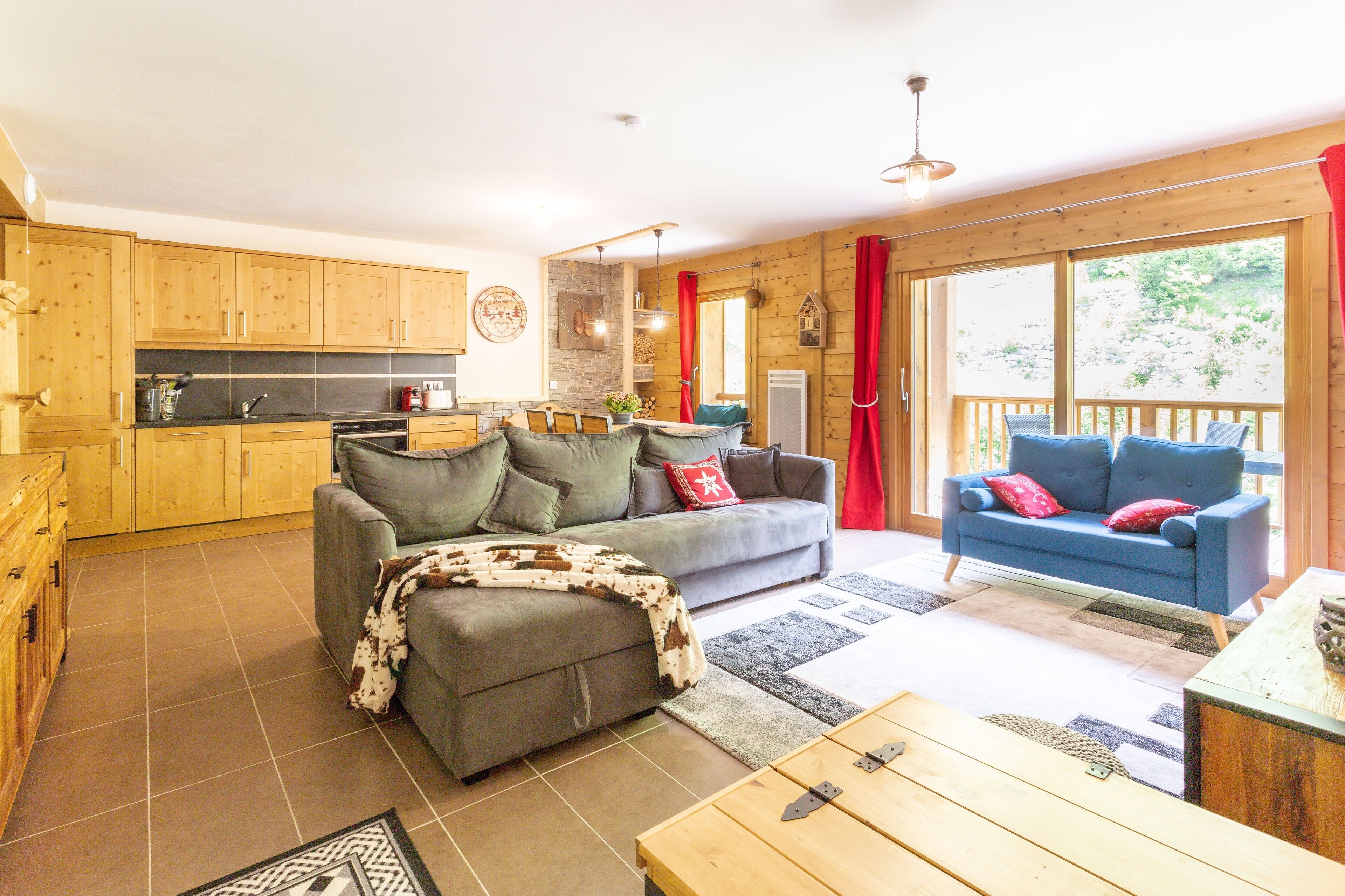 Champagny - Apart Chalet 90m² 20m from the lifts