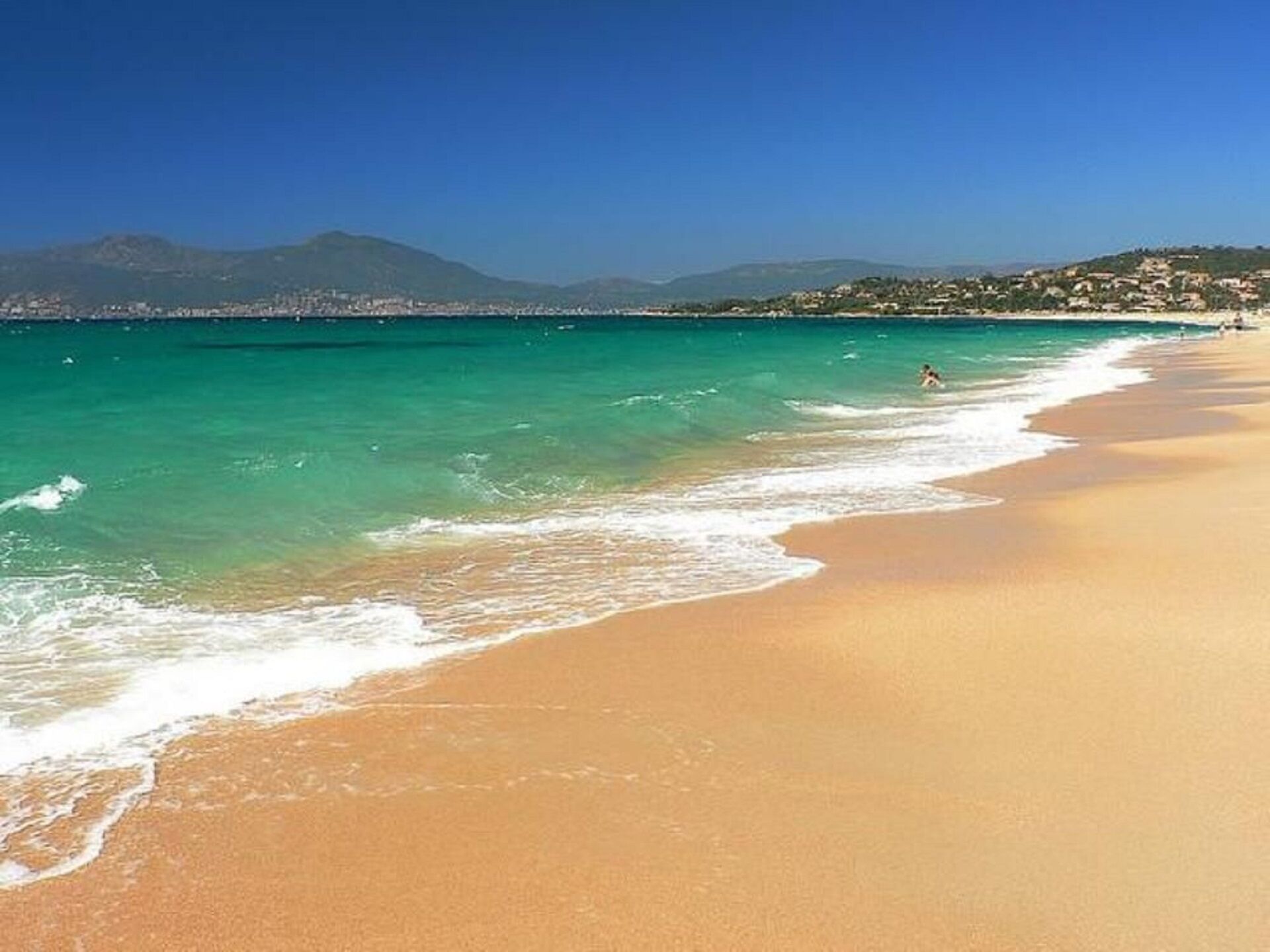 Porticcio: Porticcio rental sea view (T2) luxury apartment 100m from the beach