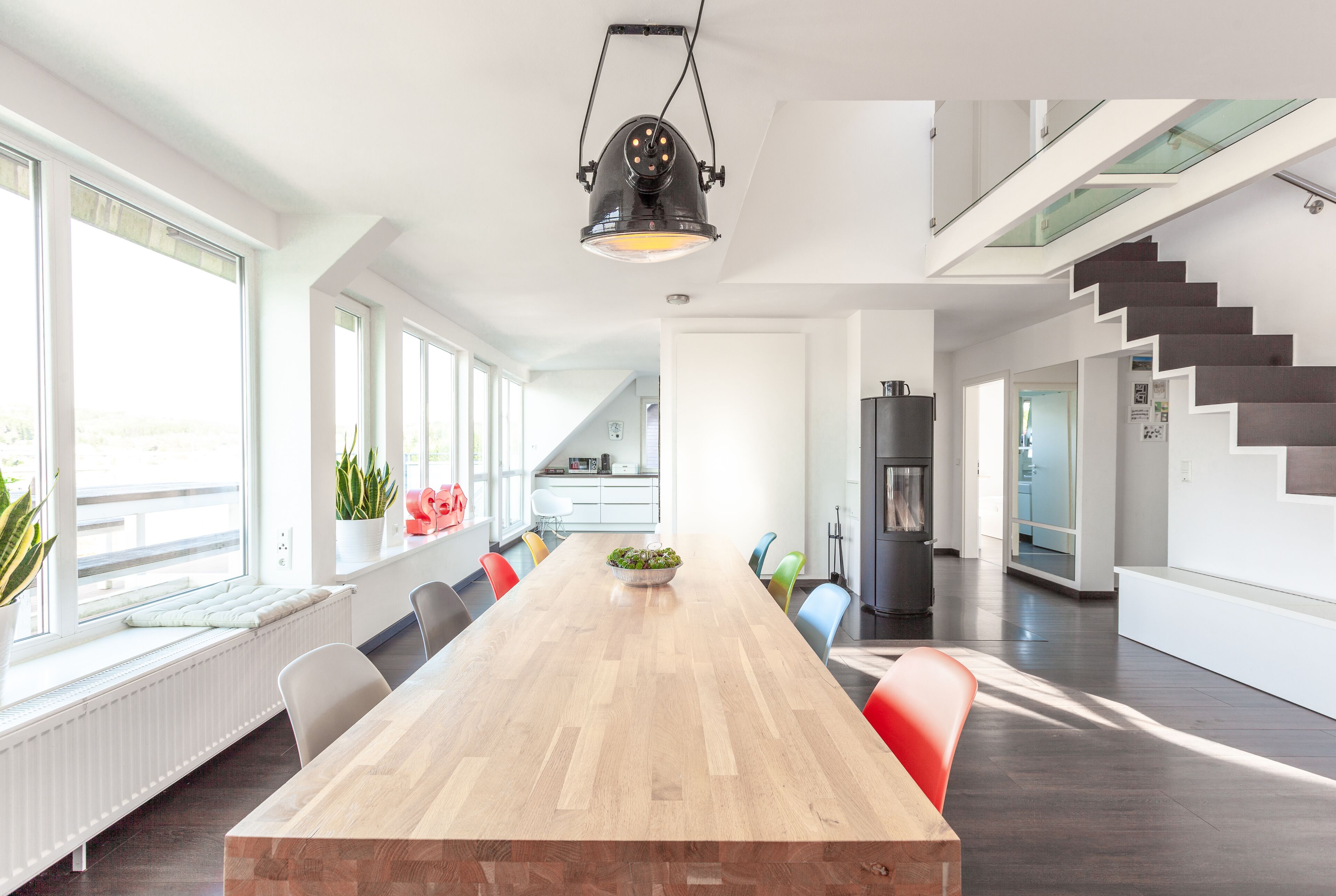 Architects loft with panoramic views in Lindlar near Cologne<br>