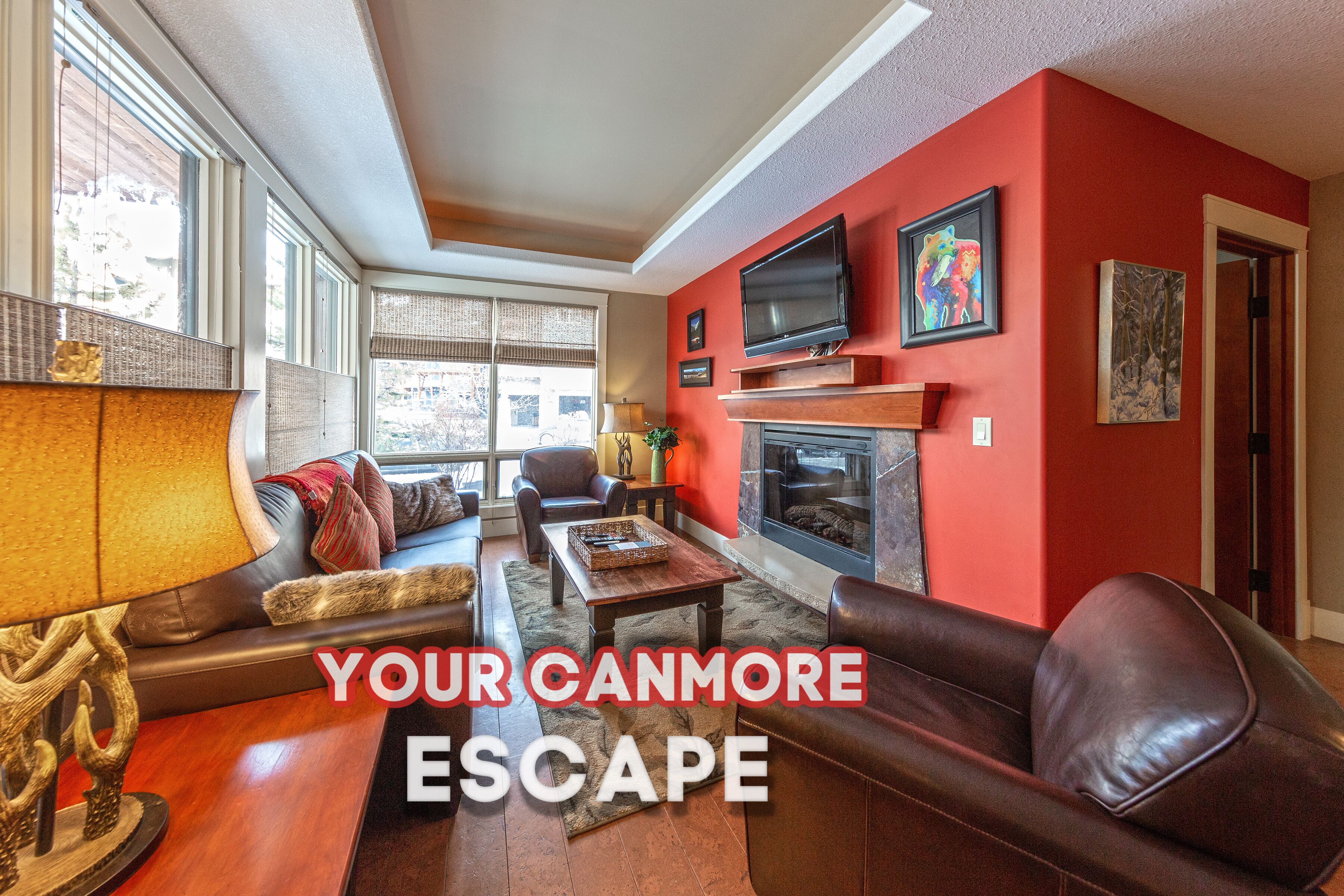 Solara Resort Canmore Pet-Friendly Corner Suite