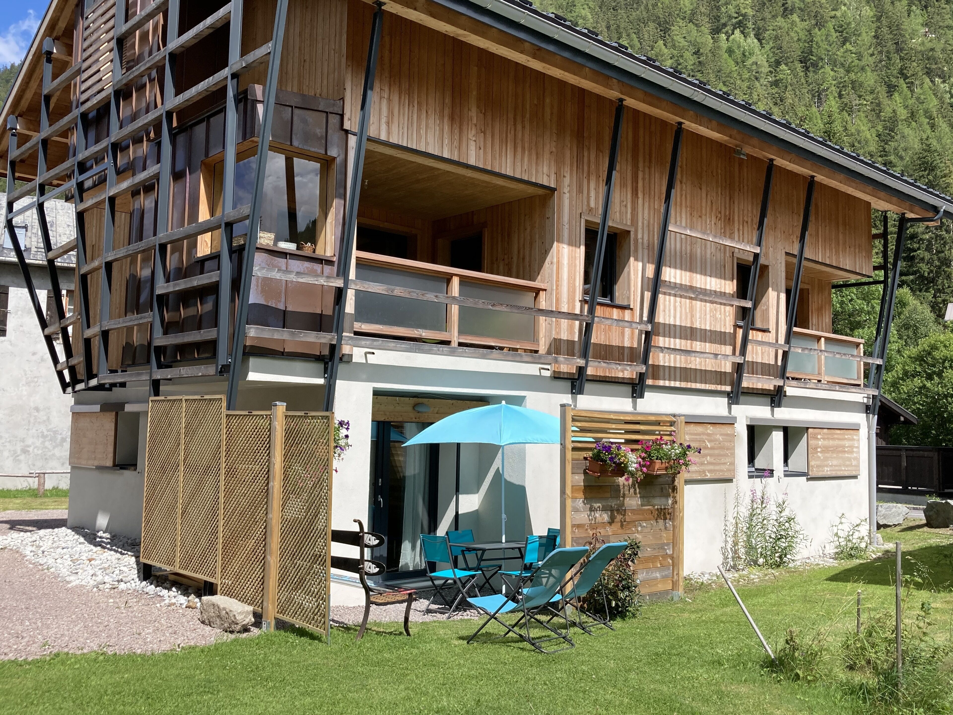 Praz Torrent luxury accommodation eco-chalet Vallorcine 13km Chamonix Mont Blanc