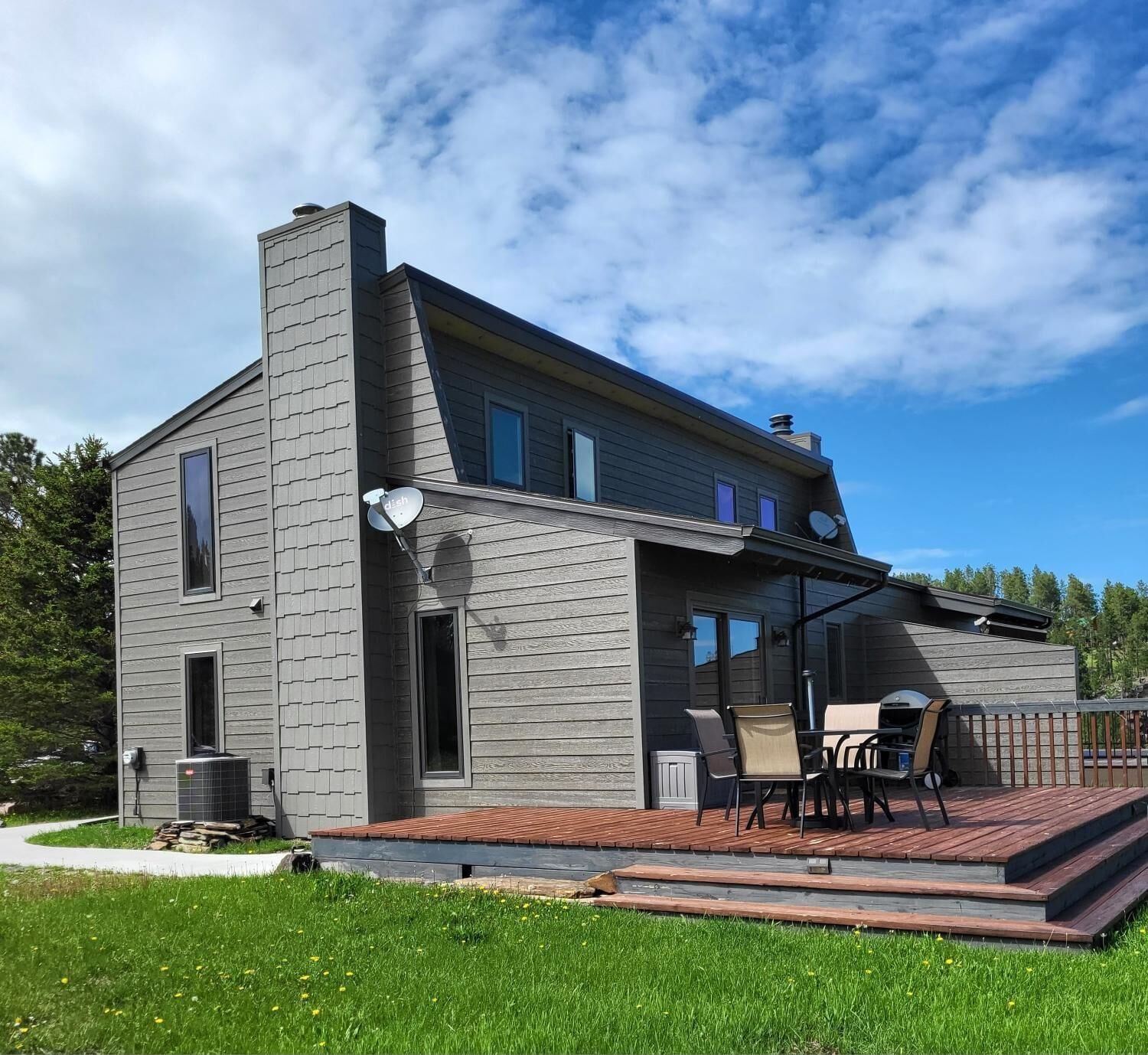 A beautiful mountain lake setting located in the 'Heart of the Black Hills'