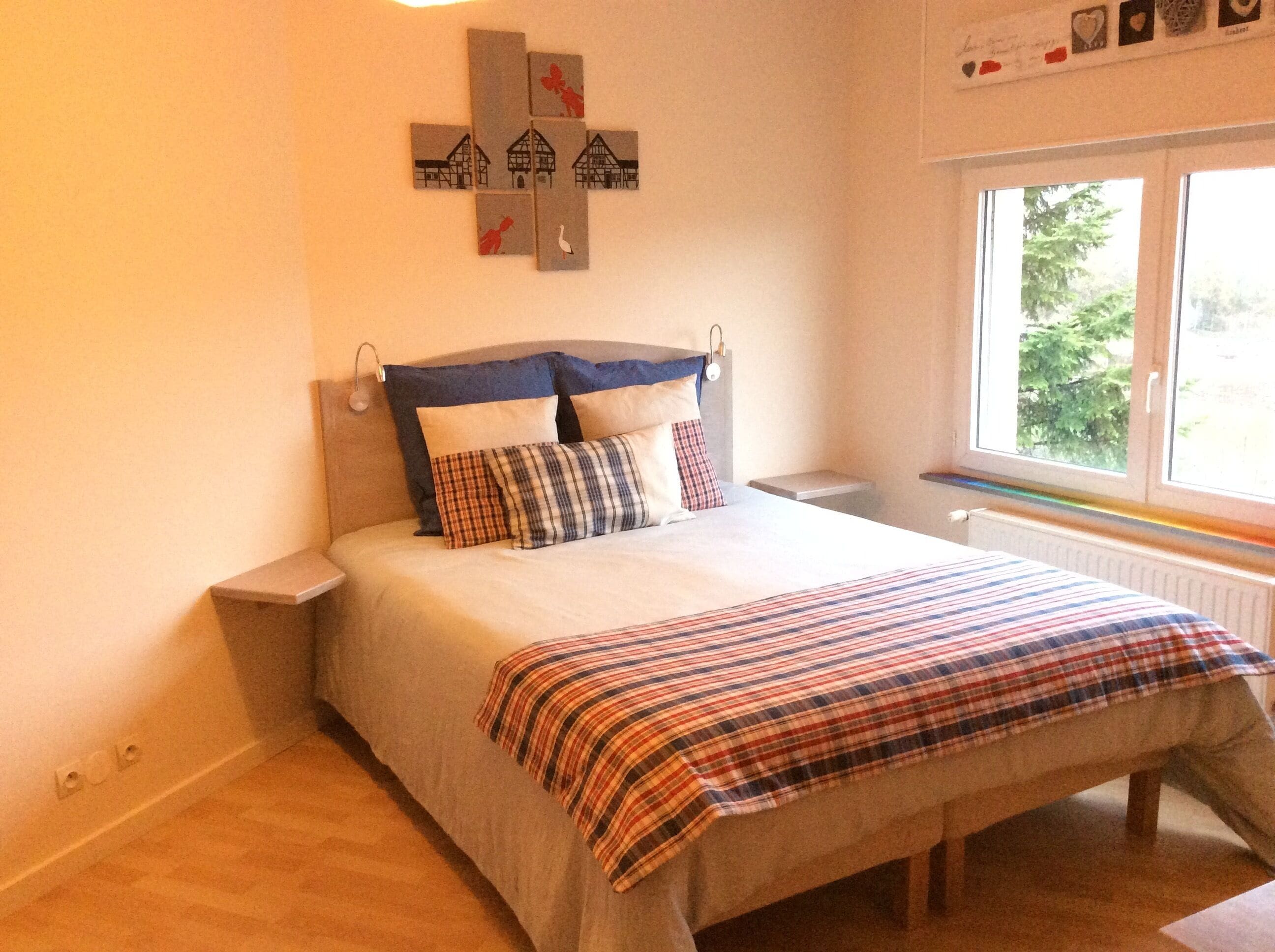 In Alsace with Annie! Garden side room