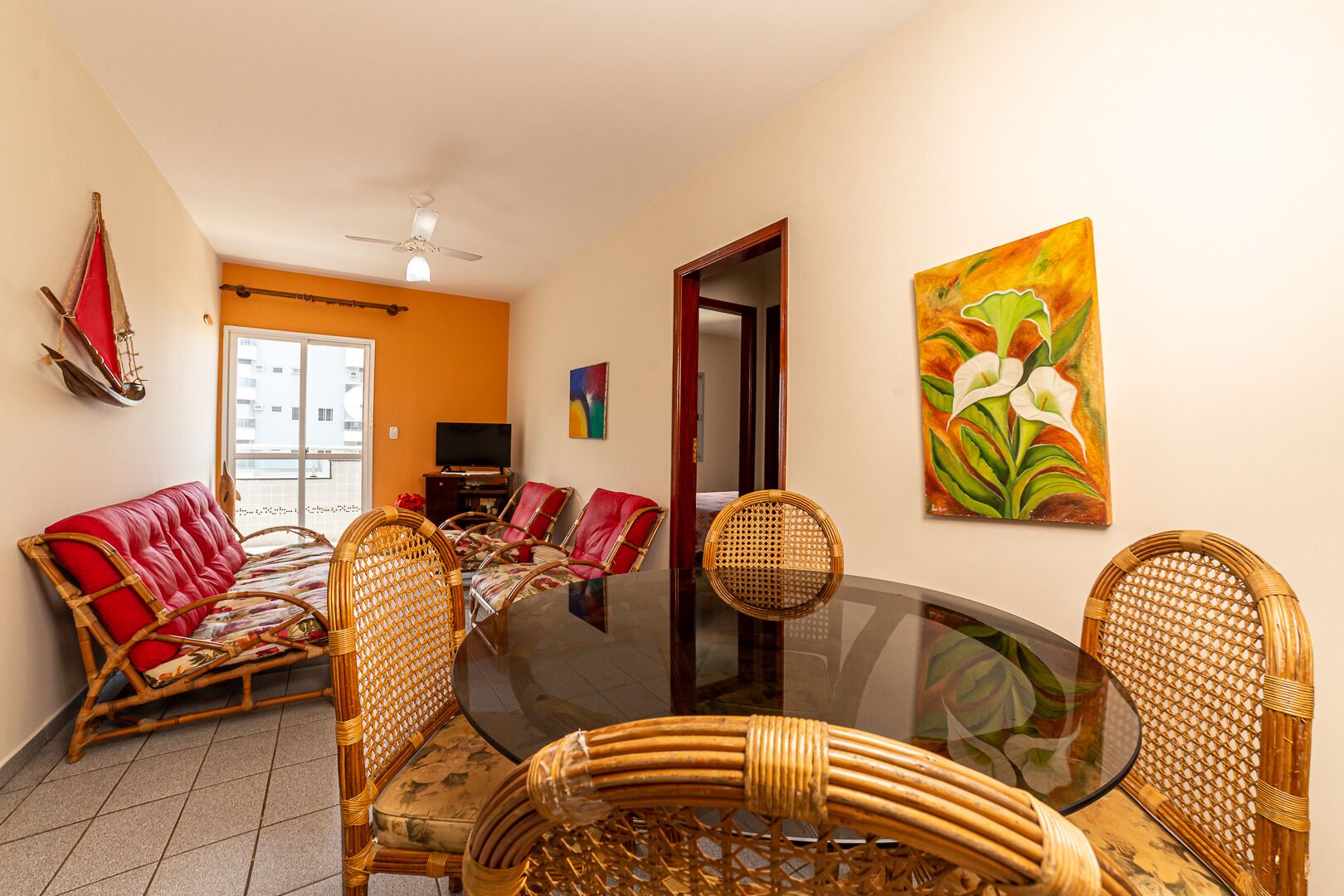 50m from P. Grande! 2qts - 2WC - AIR COND! up to 9* WIFI-PET FREE - BED LINEN