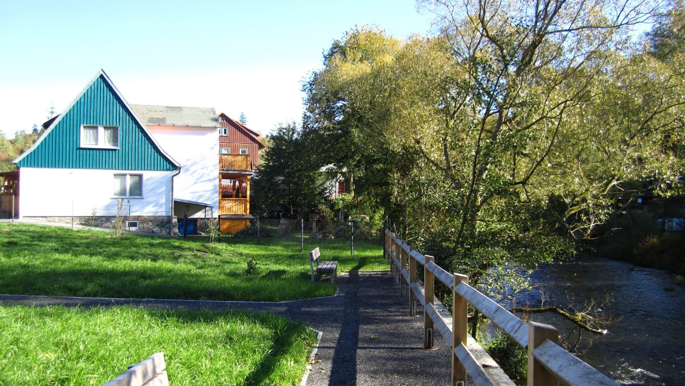 Holiday apartment 2 with wellness oasis in the health resort Altenbrak Harz-directly at the water-WLAN