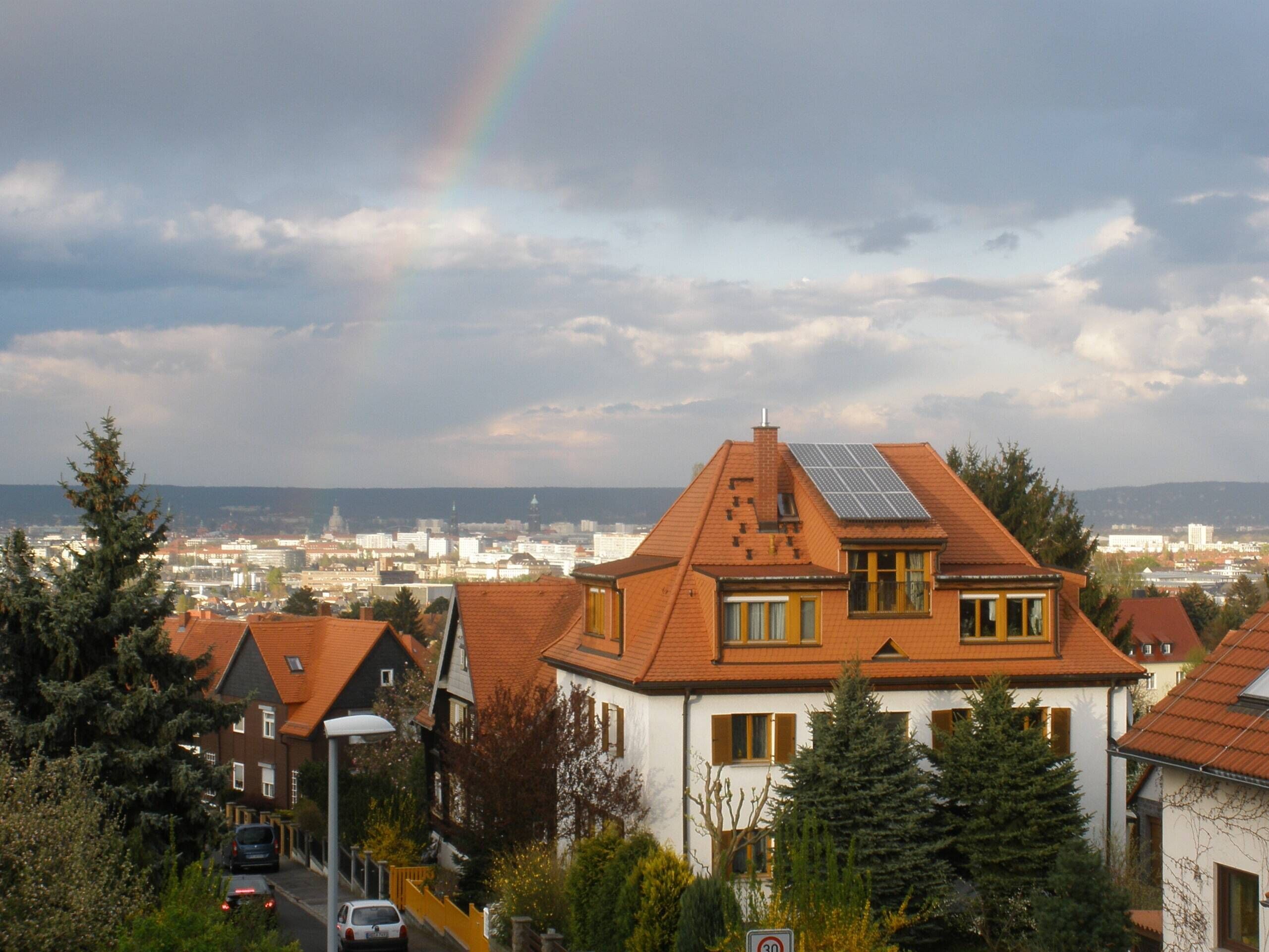 Apartment with a wonderful view of Dresden