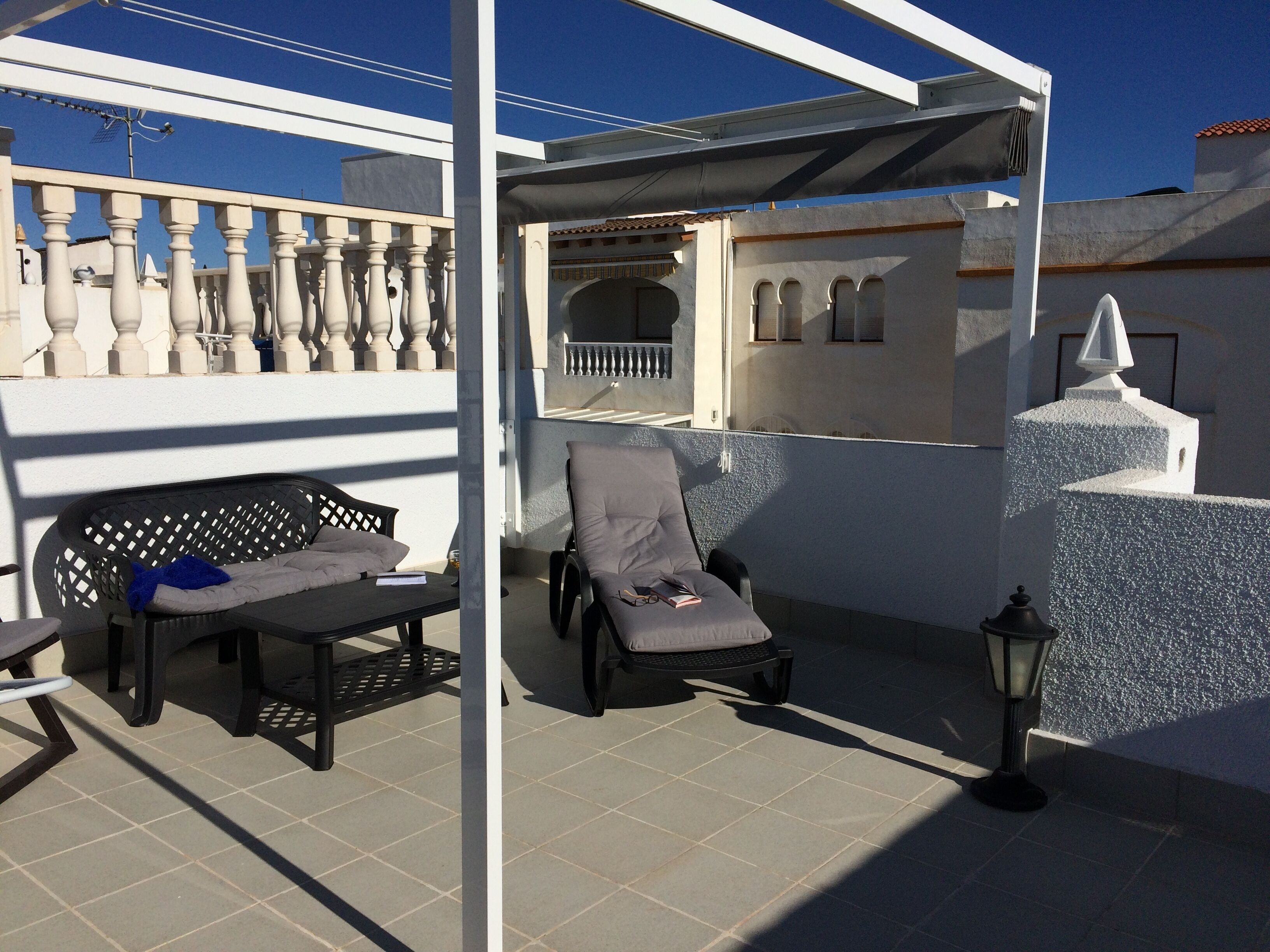 beautiful little house in orihuela costa (costa blanca) with solarium terrace