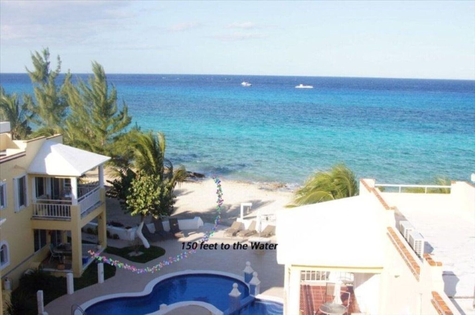 Closest to Sandy Beach!!! Amazing views. Walk to Chankanaab, Uvas & Money Bar...