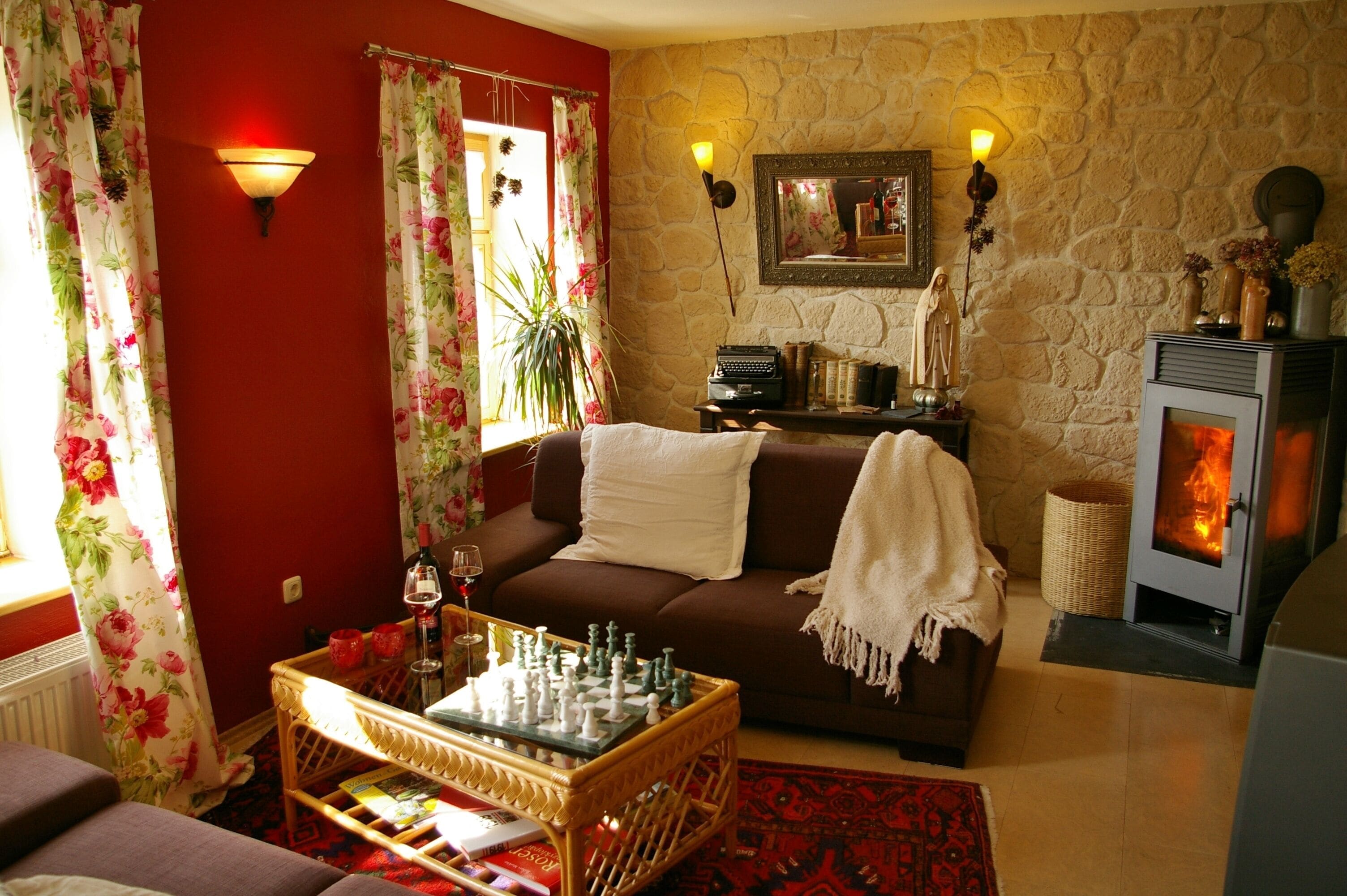 Living in a sophisticated ambience with stylish furnishings in close proximity to nature