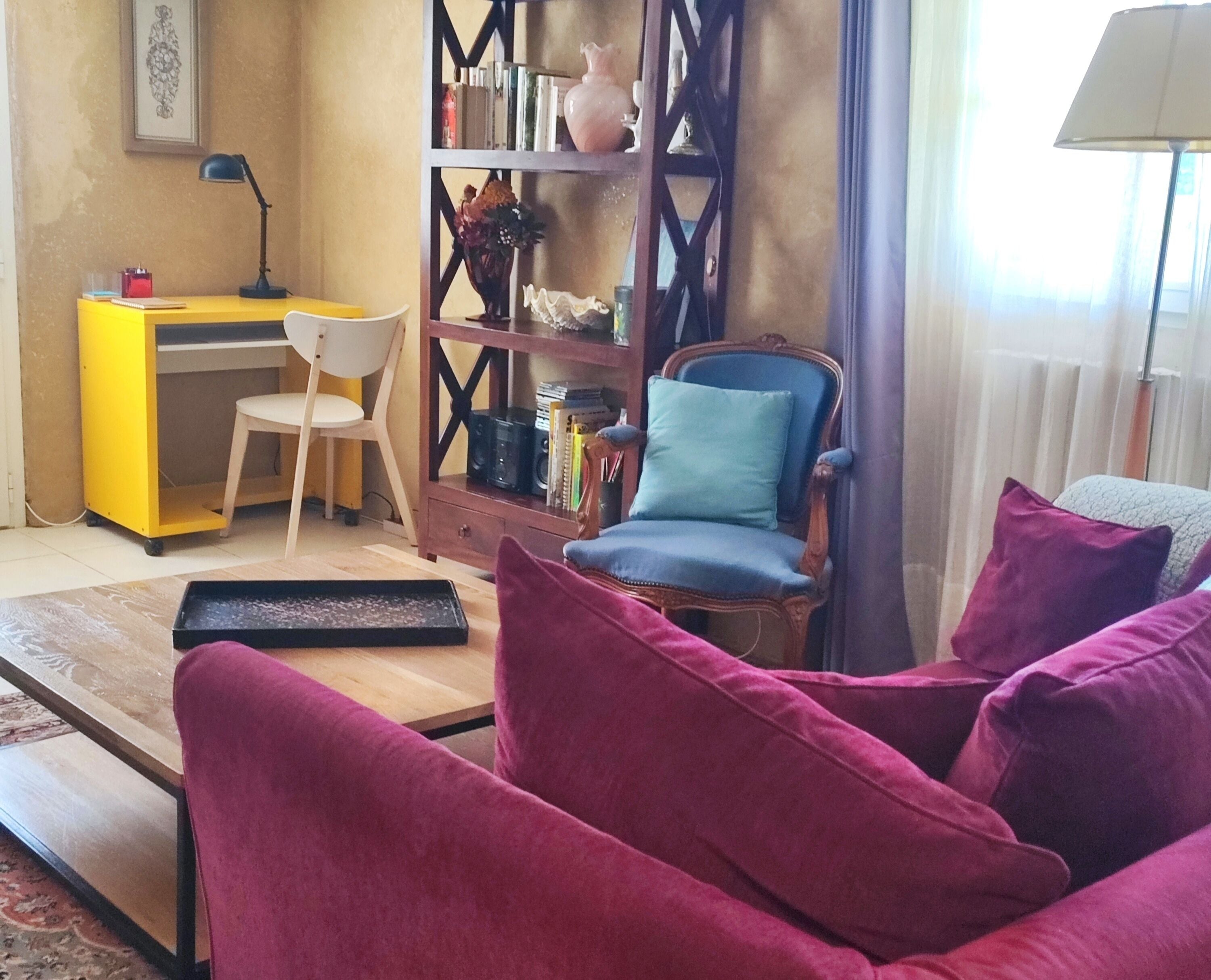 cozy 1-room apartment with beautiful garden 20 min. from Bordeaux