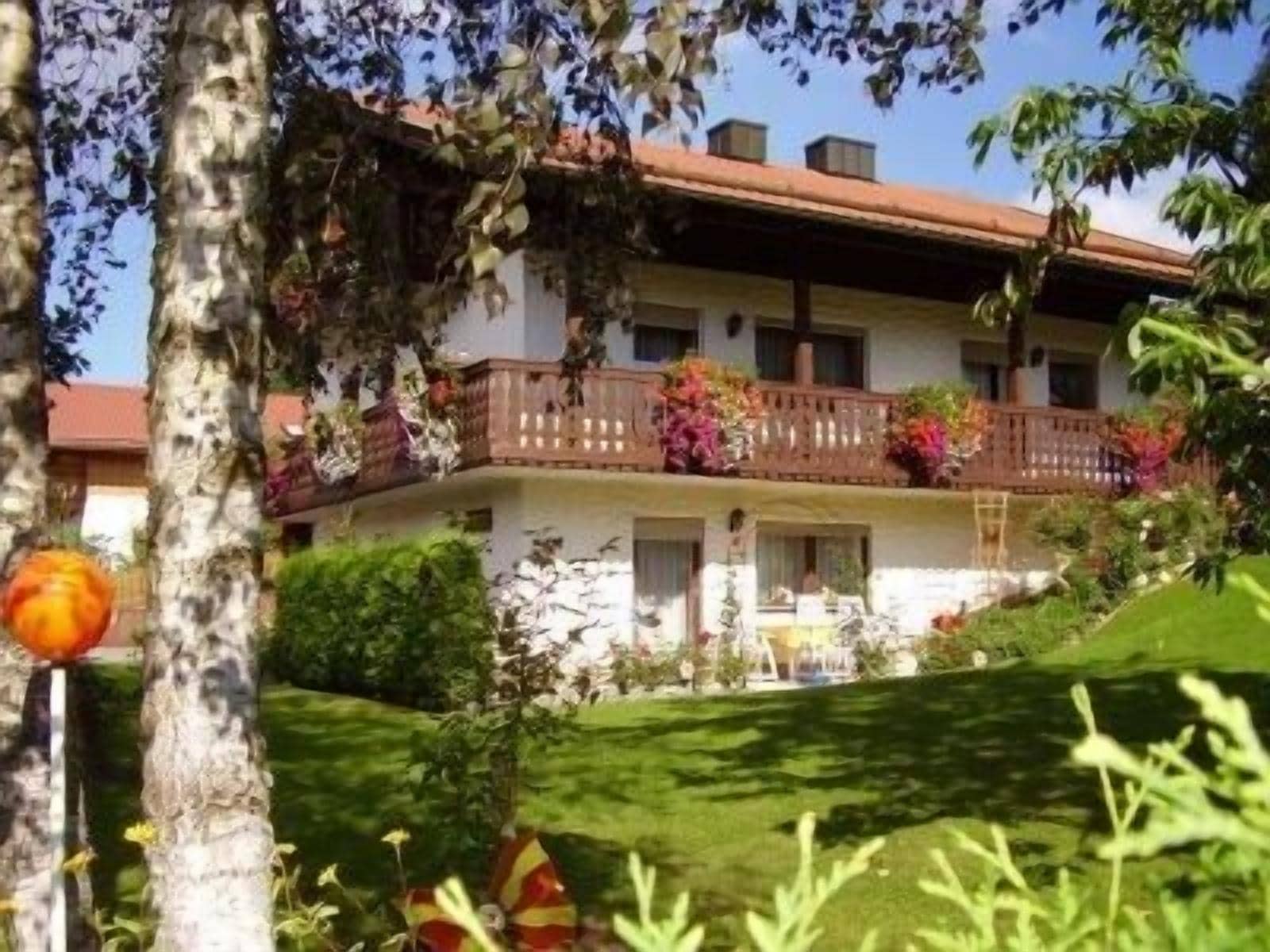 Apartment BAUER Arnbruck in the Bavarian Forest, 50 sqm with terrace and garden