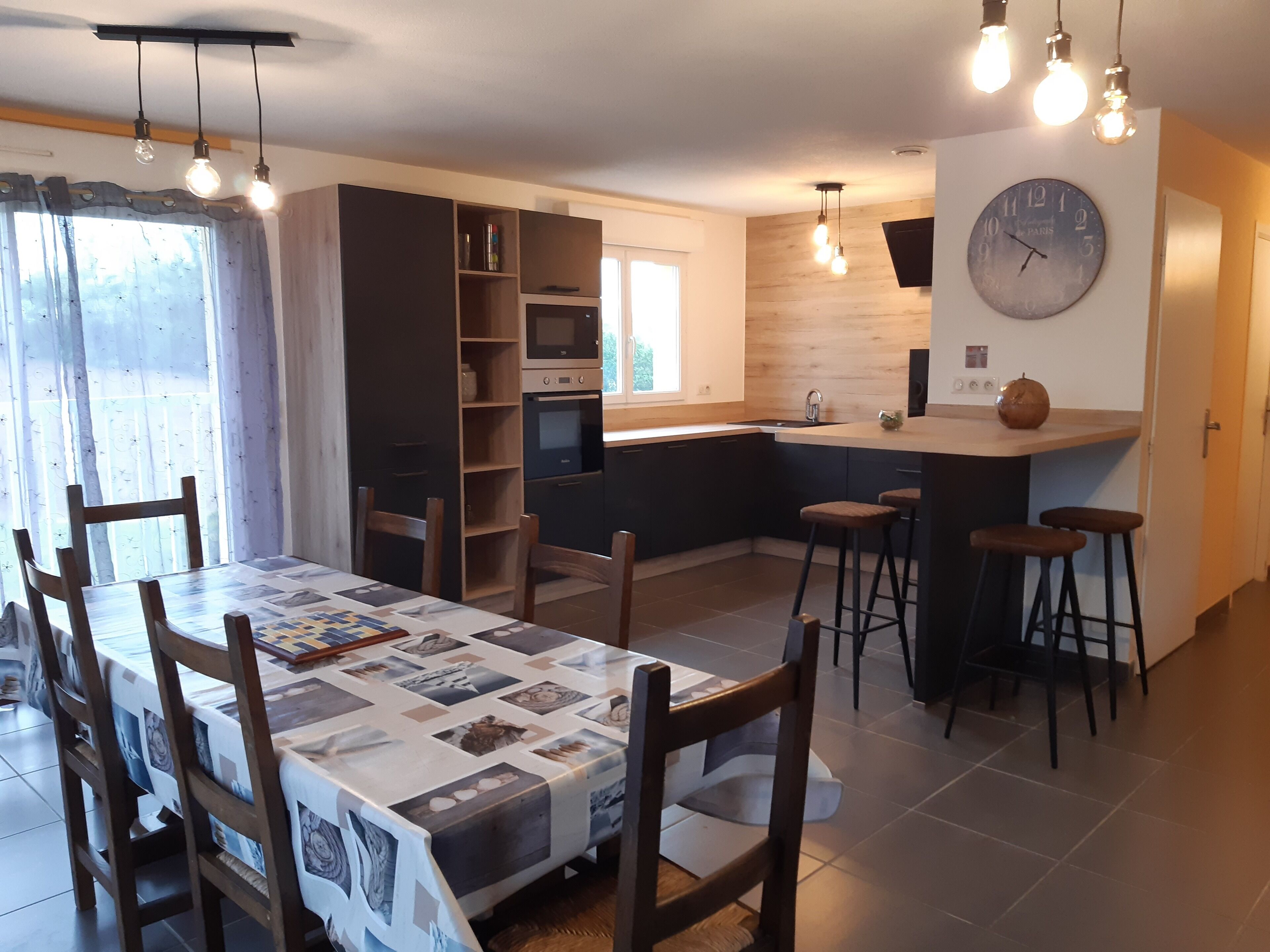 Furnished apartment T4, with swimming pool