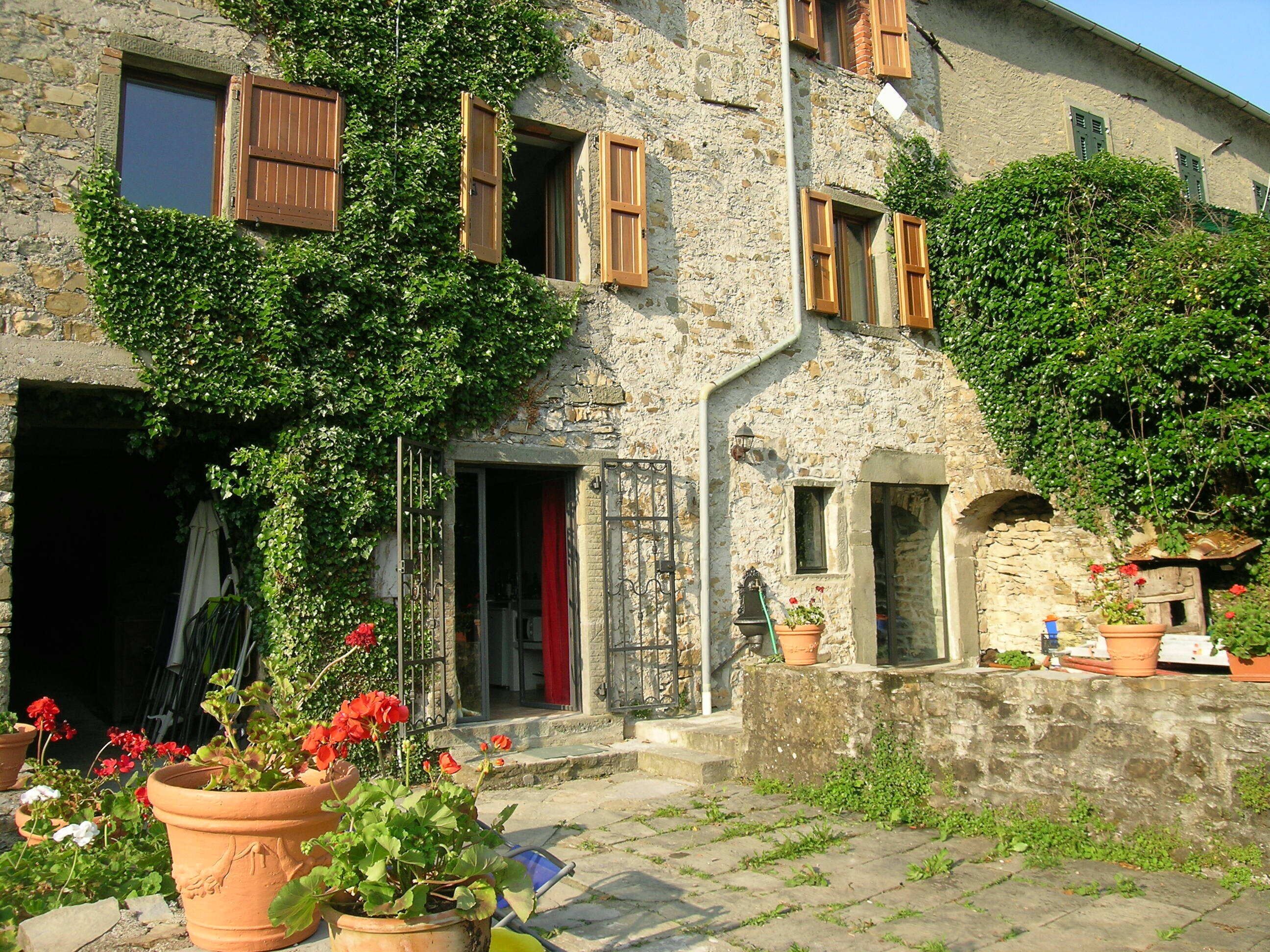 Beautiful Stone Property w/ Pool & Superb Views in village with Bar/Restaurant